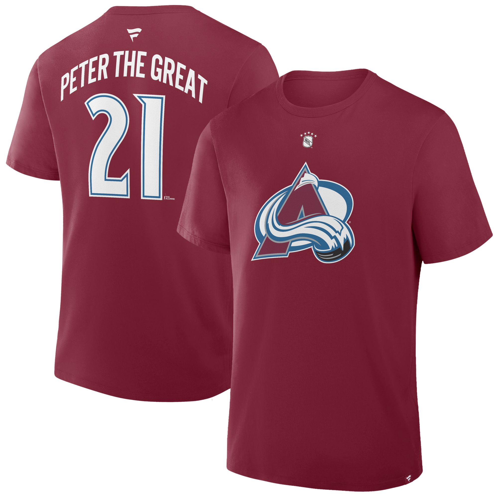 NHL Men's Colorado Avalanche Peter Forsberg #21 Maroon T-Shirt product image