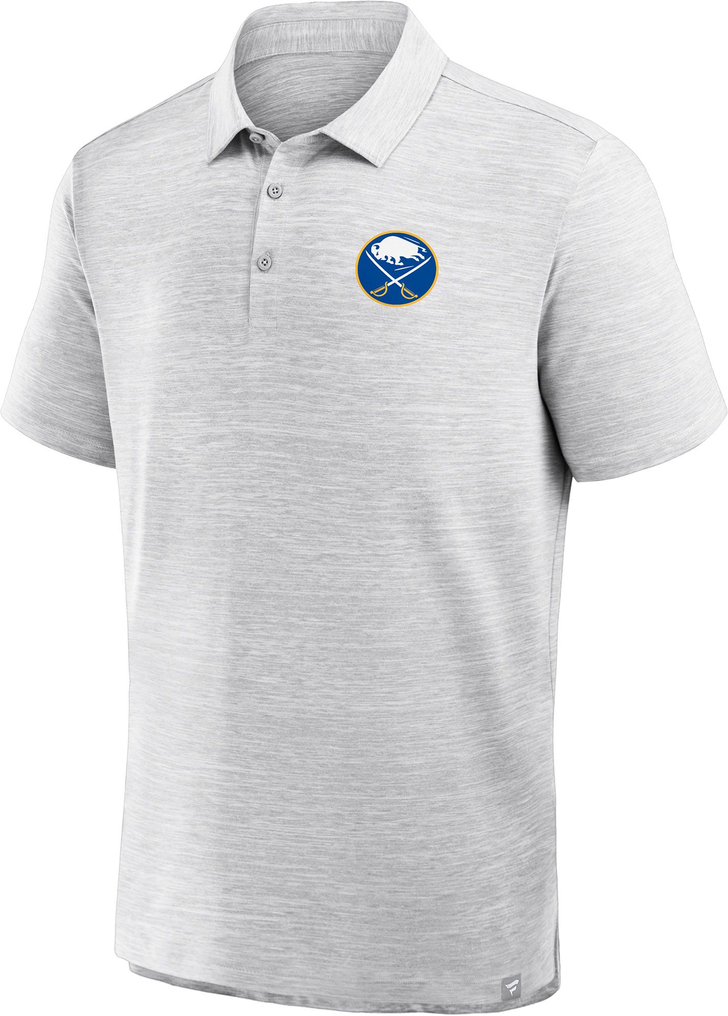 NHL Men's Colorado Avalanche Grey Prime Logo Polo product image