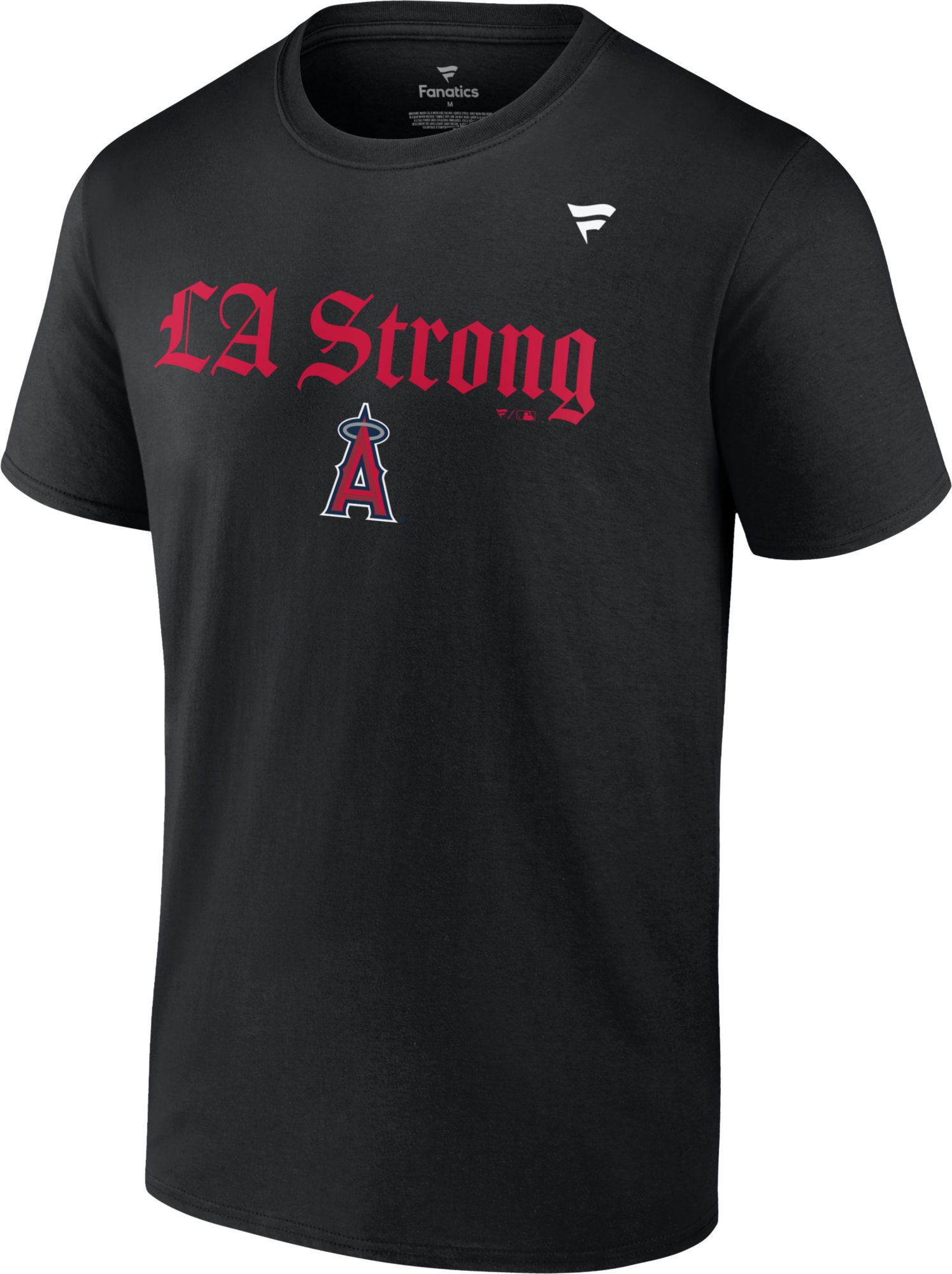 MLB Adult Los Angeles Angels LA Strong Black T-Shirt product image