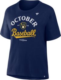 MLB Team Apparel Women's Milwaukee Brewers 'October Baseball' 2025