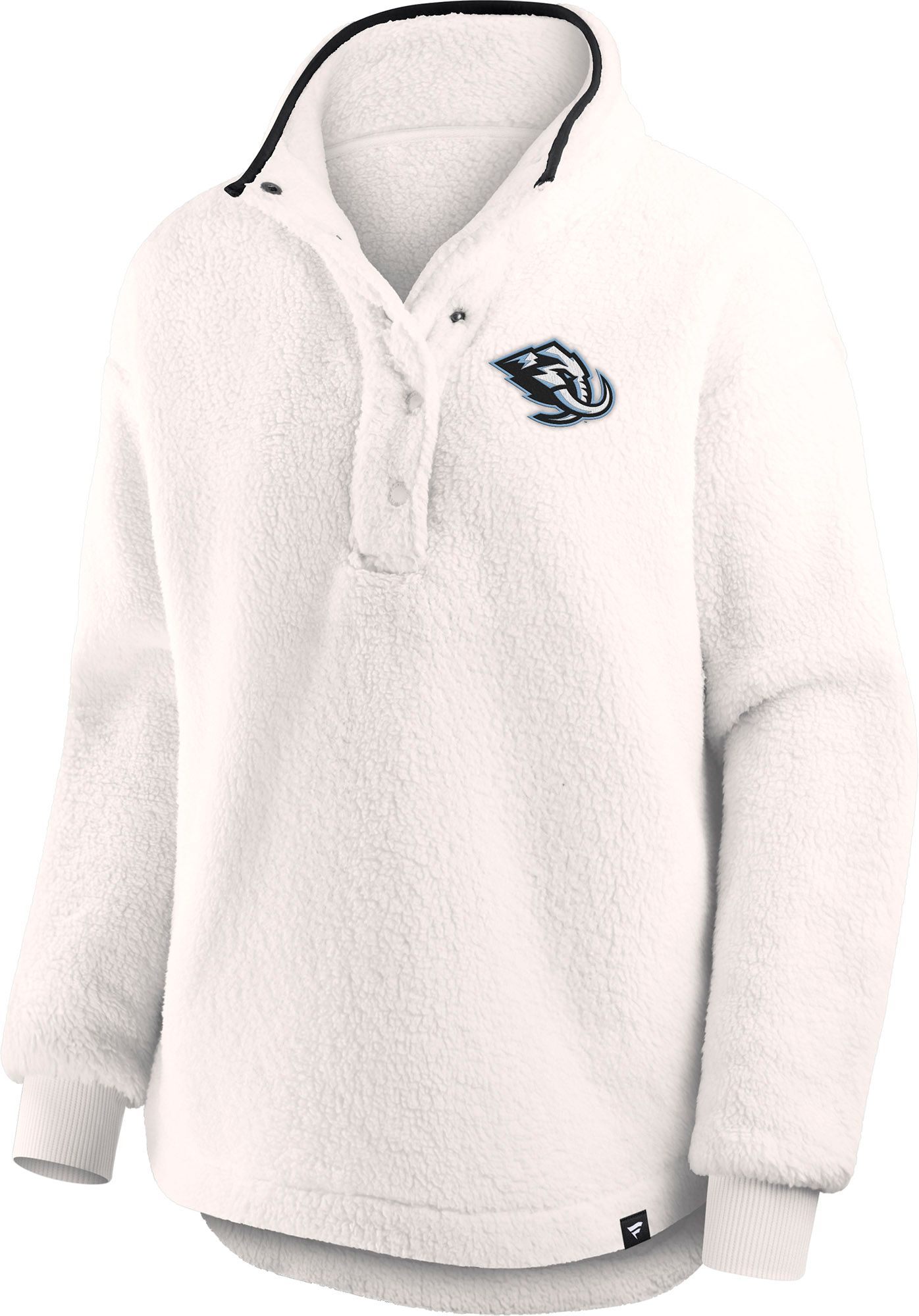 NHL Women's Utah Mammoth White Full-Zip Sherpa Jacket product image