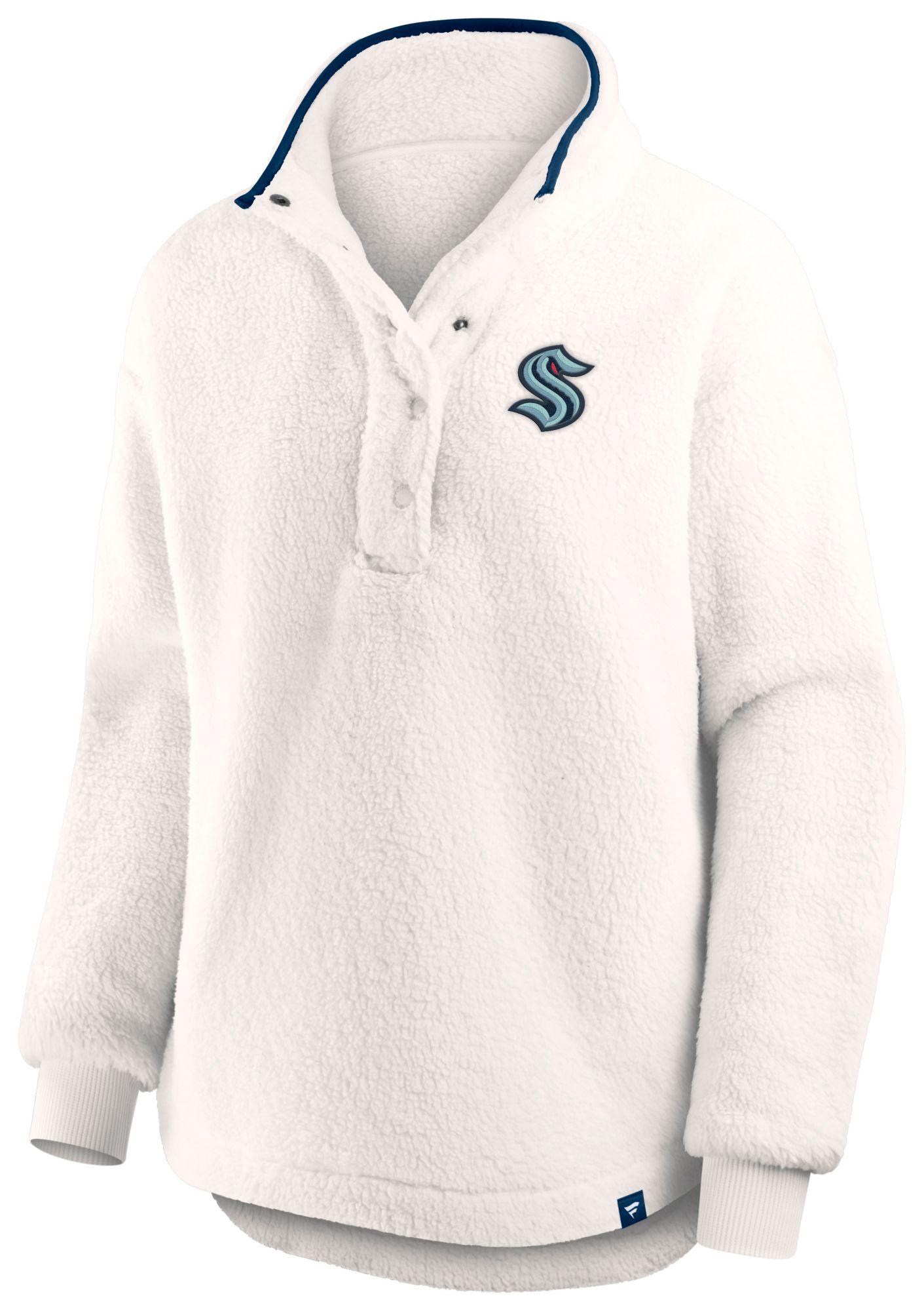 Fanatics Women's Seattle Kraken White Full-Zip Sherpa Jacket product image