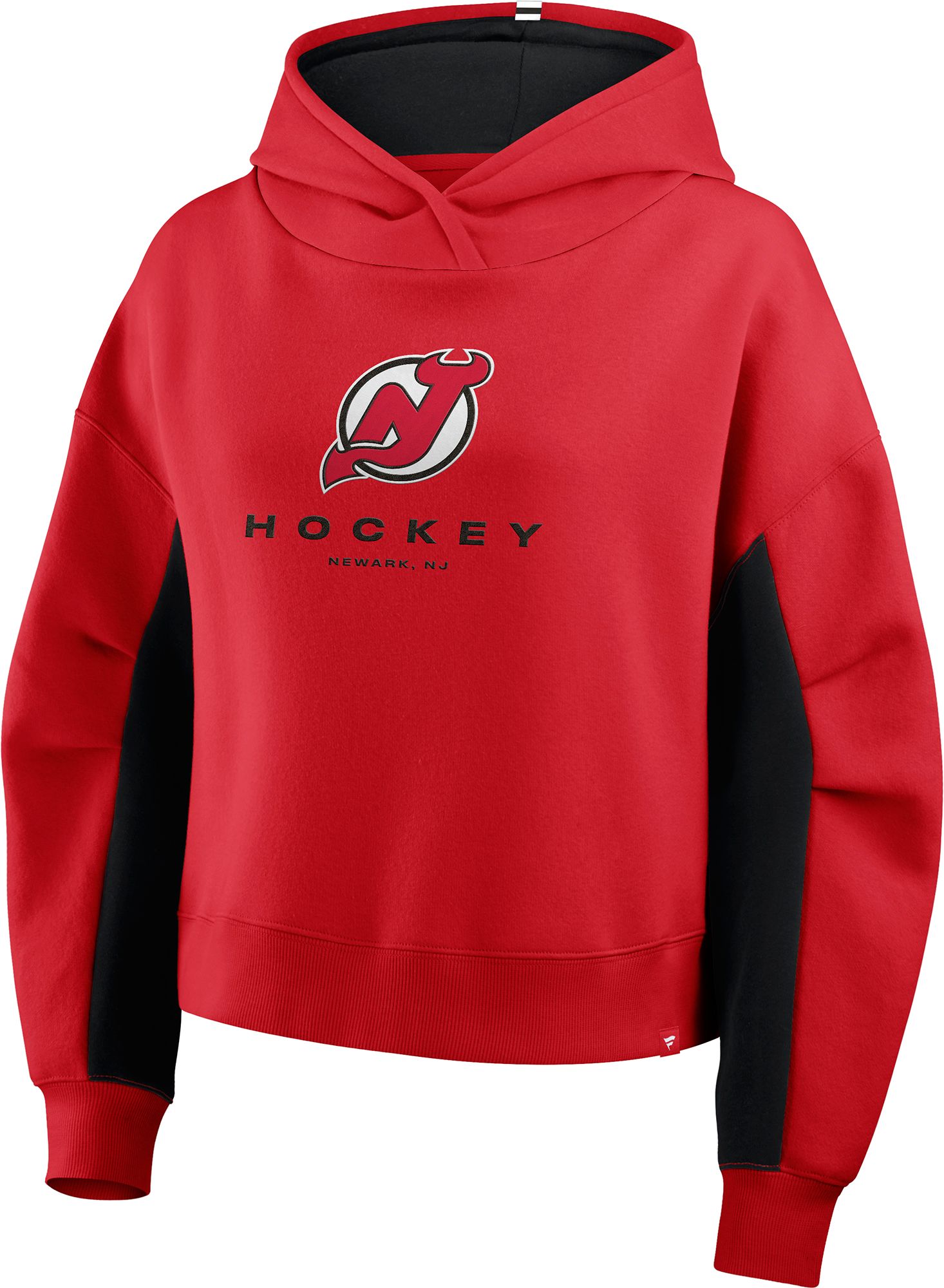 NHL Women's New Jersey Devils Red Fleece Pullover Hoodie product image