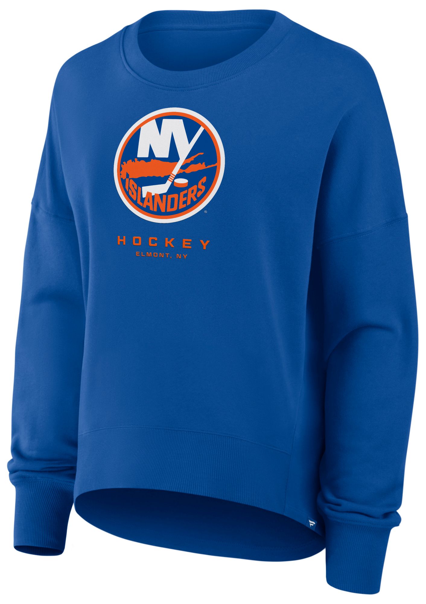 NHL Women's New York Islanders Blue Club Fleece Crew Neck Sweatshirt product image