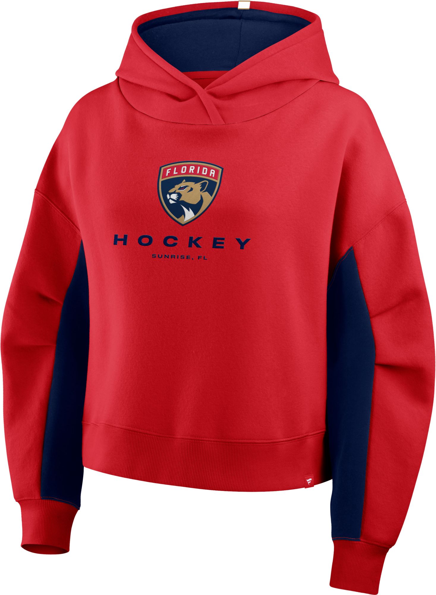 NHL Women's Florida Panthers Red Fleece Pullover Hoodie product image