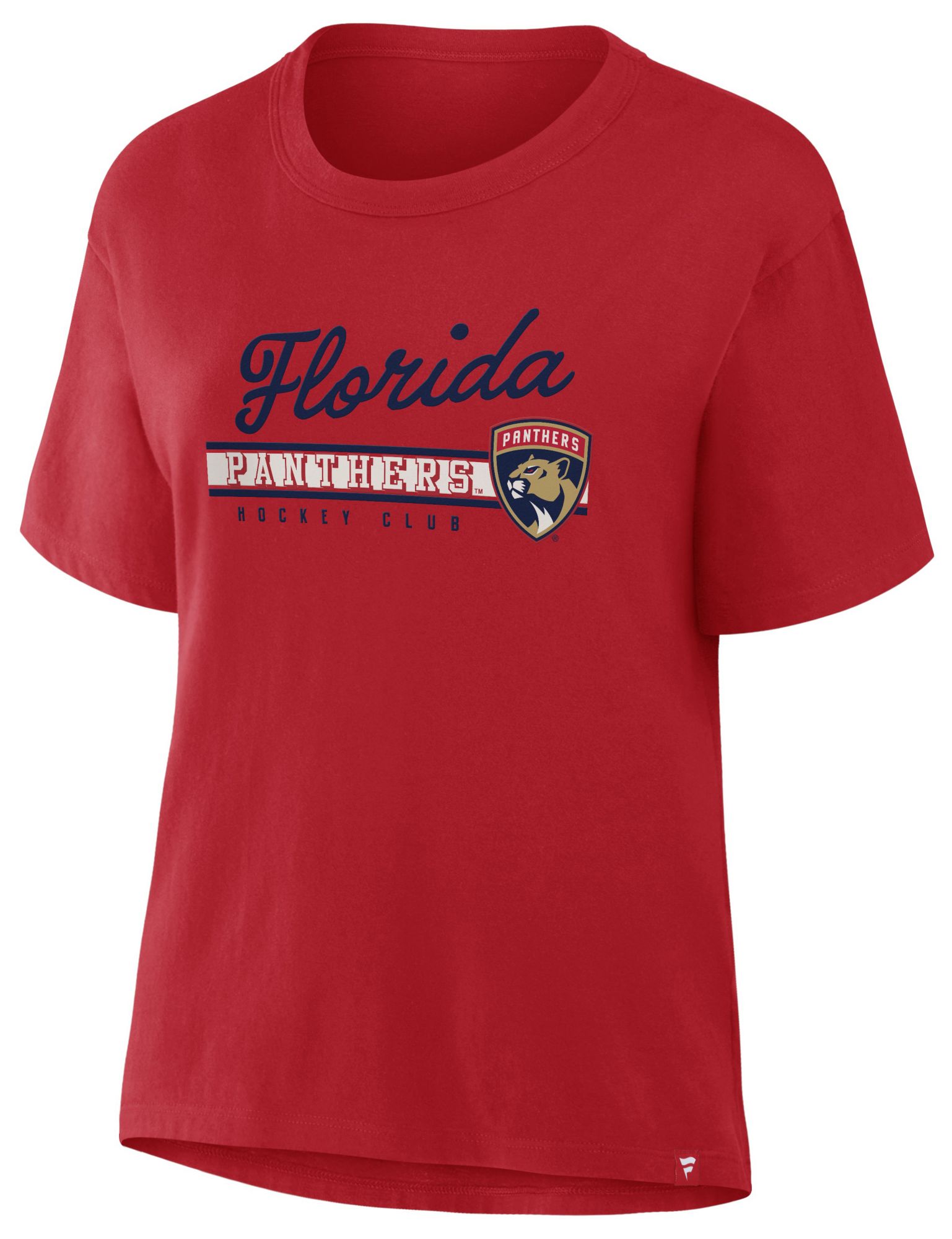 NHL Women's Florida Panthers Red Legasy Short Sleeve T-Shirt product image