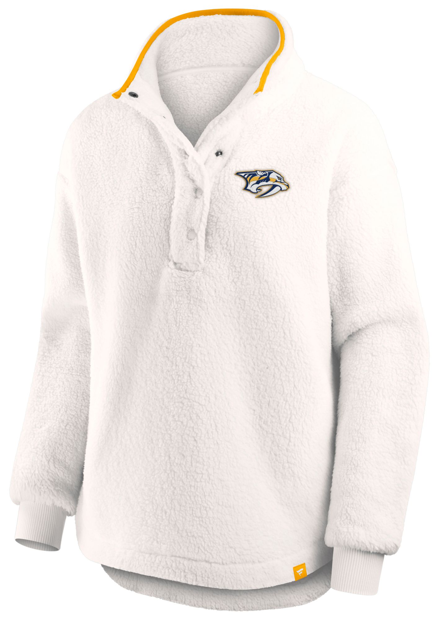 Fanatics Women's Nashville Predators White Full-Zip Sherpa Jacket product image