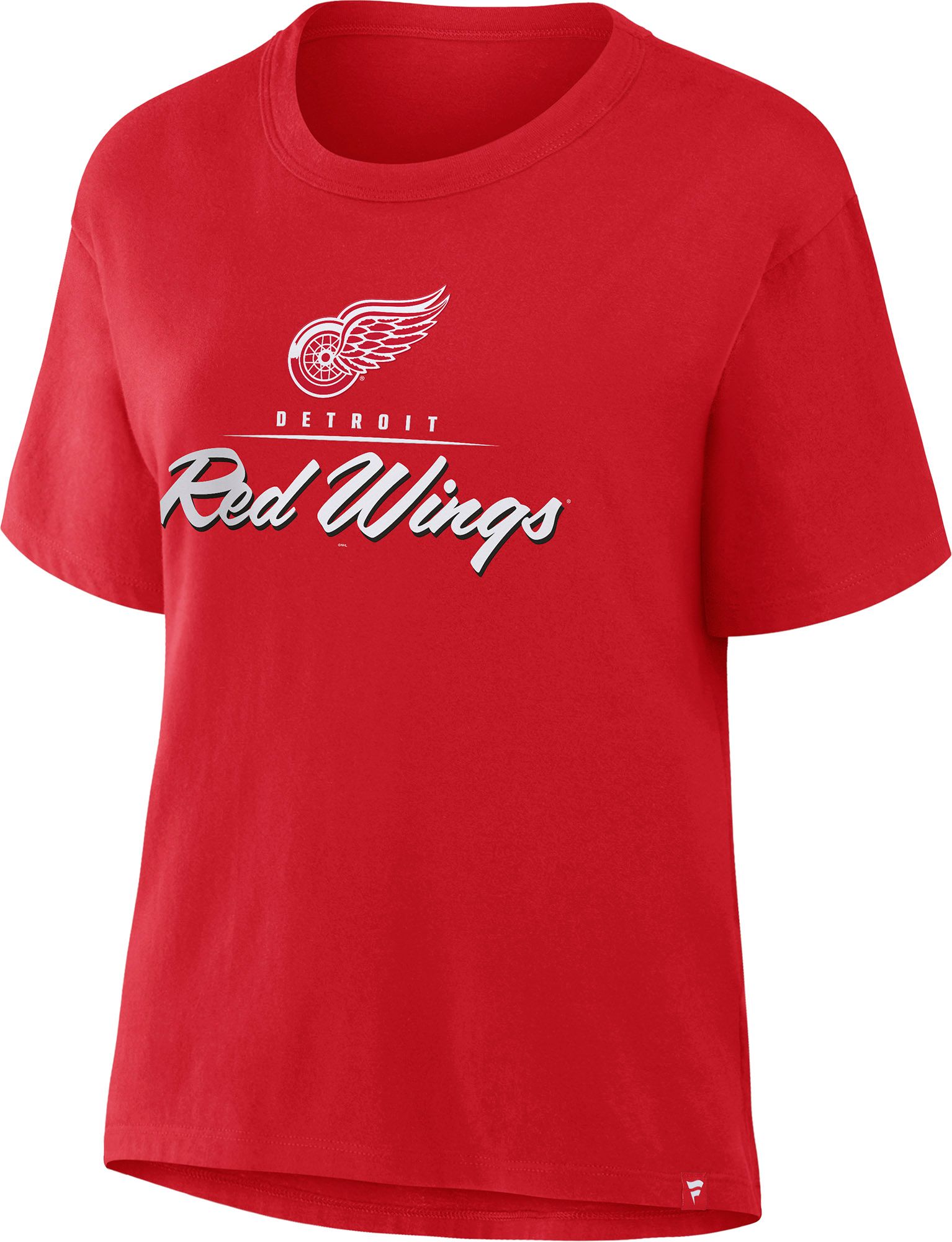 NHL Women's Detroit Red Wings Red Legacy Microscript Short Sleeve T-Shirt product image