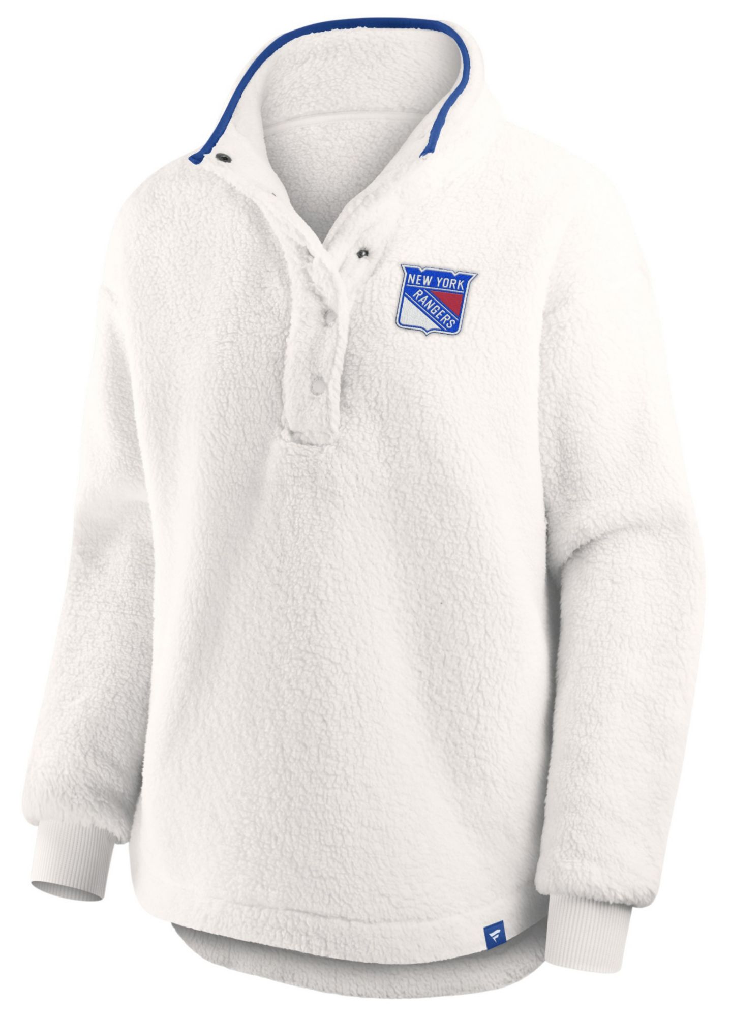 Fanatics Women's New York Rangers White Full-Zip Sherpa Jacket product image