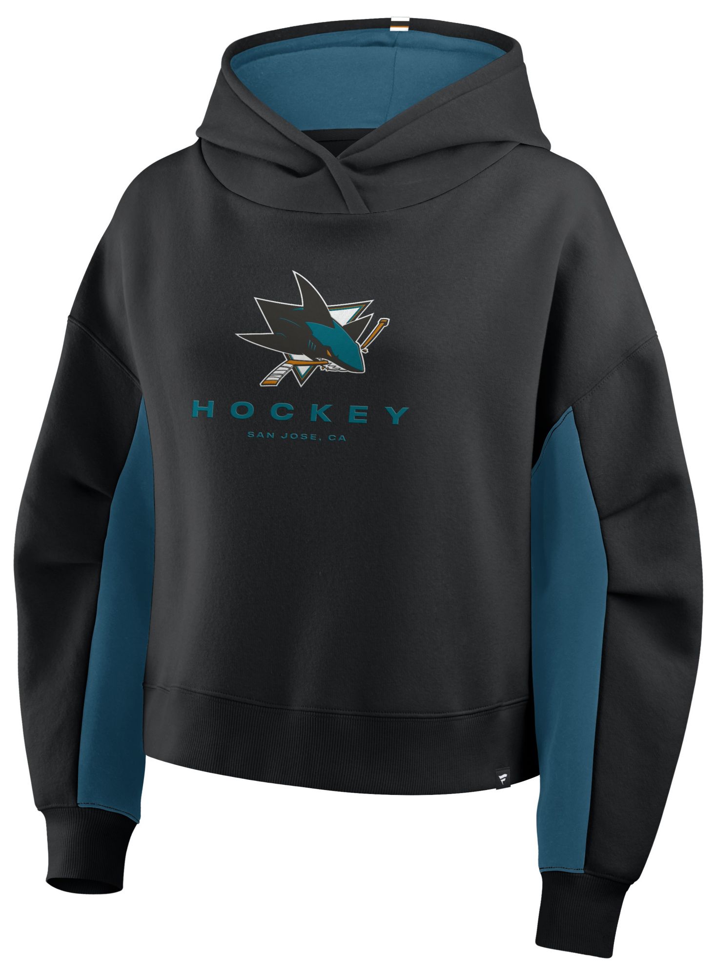 NHL Women's San Jose Sharks Black Fleece Pullover Hoodie product image