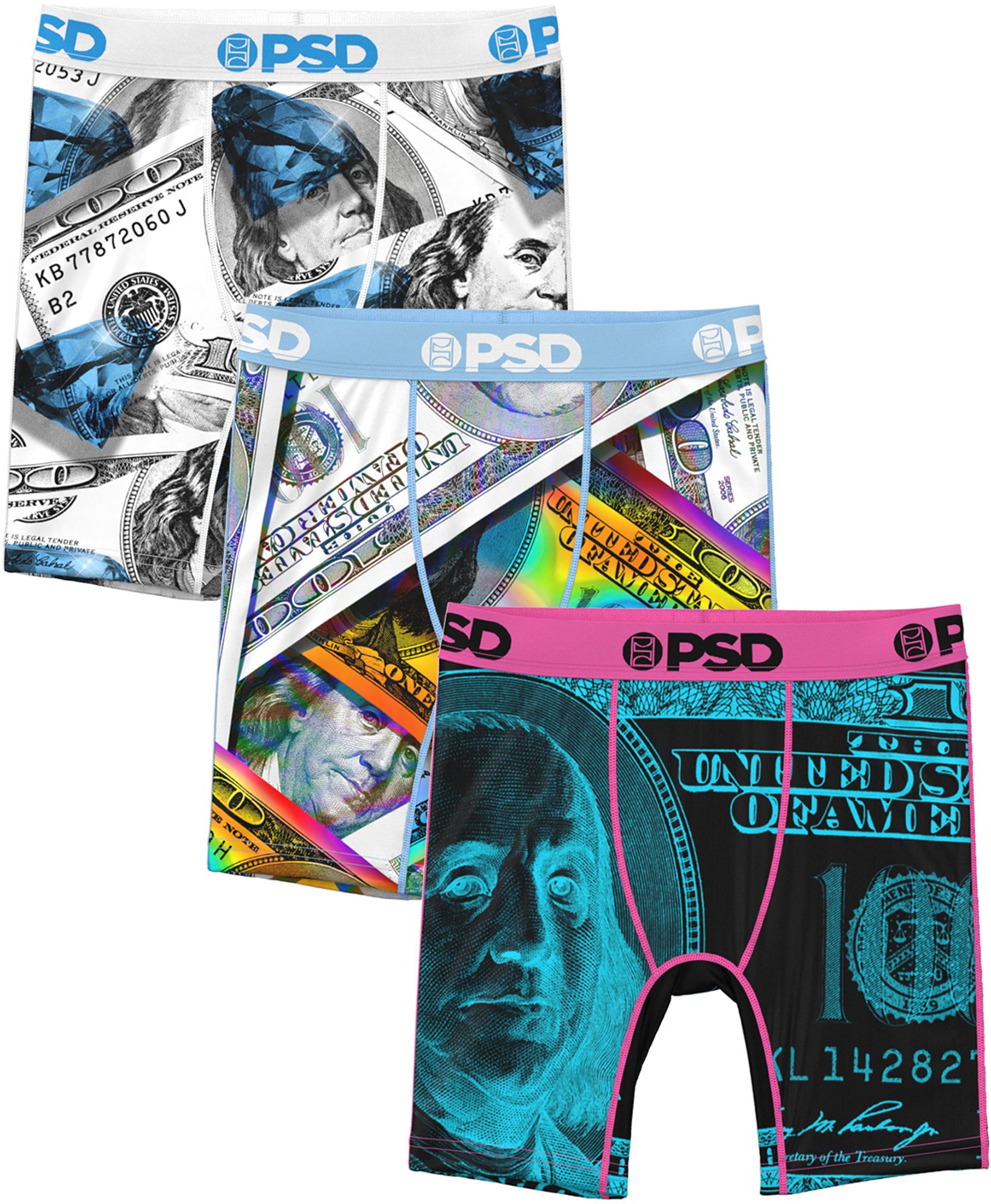 PSD Underwear Boys' Cash Flow Boxer Briefs - 3 Pack product image