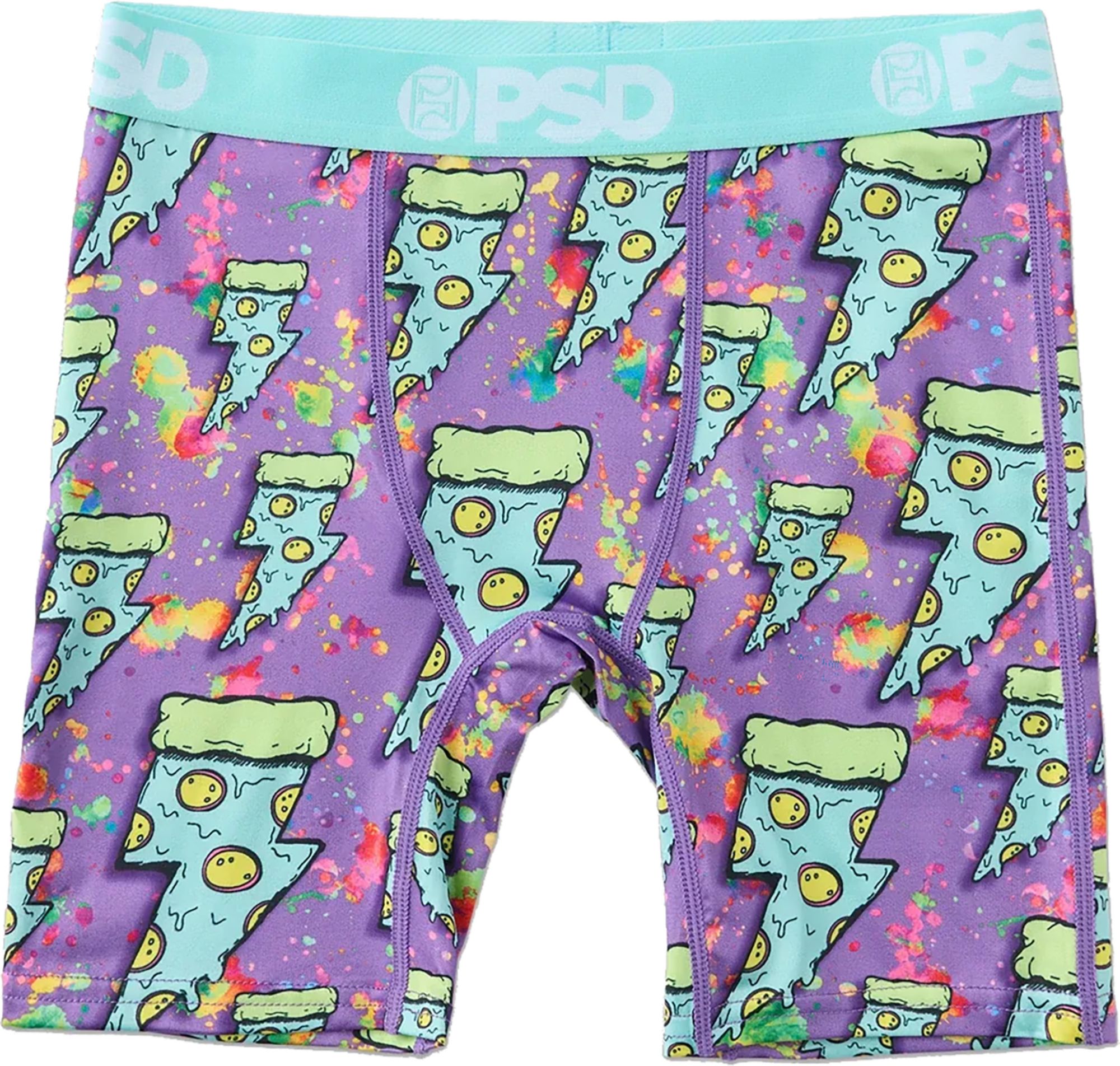 PSD Underwear Boys' Pizza Trip Boxer Briefs product image