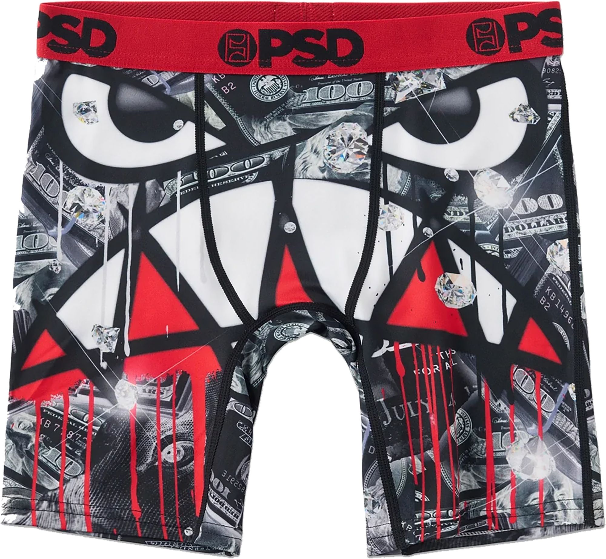 PSD Underwear Boys' Warface Money Shreds Boxer Briefs product image