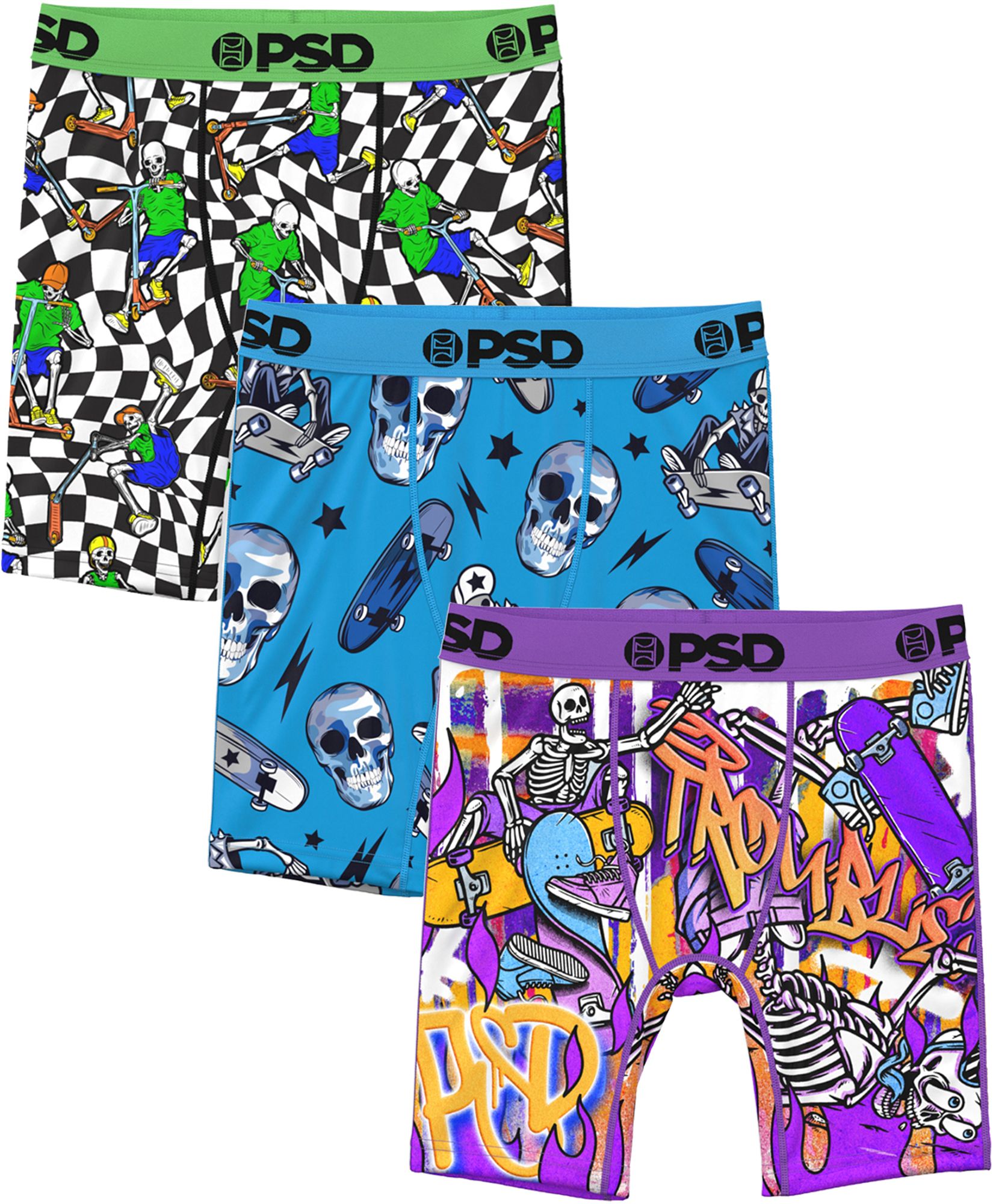 PSD Underwear Boys' Shredders Boxer Briefs - 3 Pack product image
