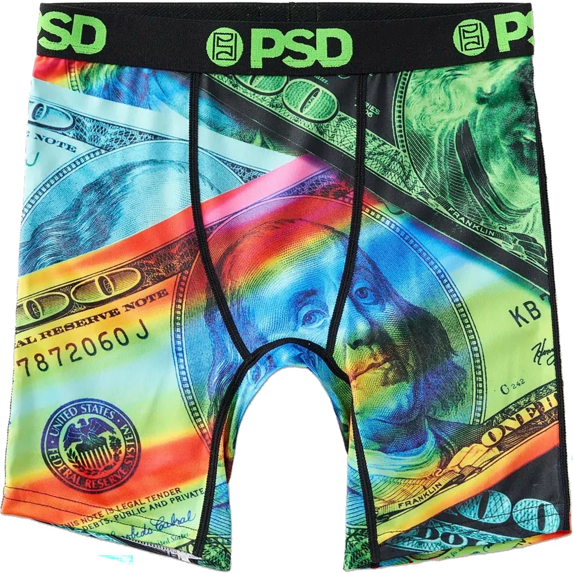 PSD Underwear Boys' Neon Funds Boxer Briefs product image