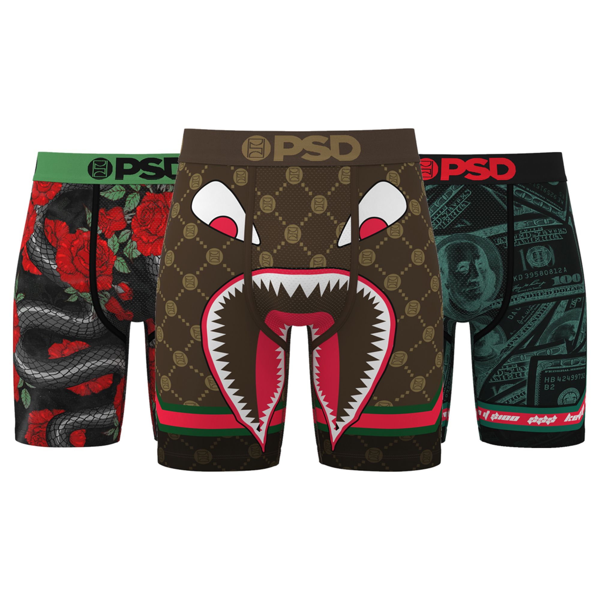PSD Underwear Men's Lux Loot Boxer Briefs - 3 Pack product image