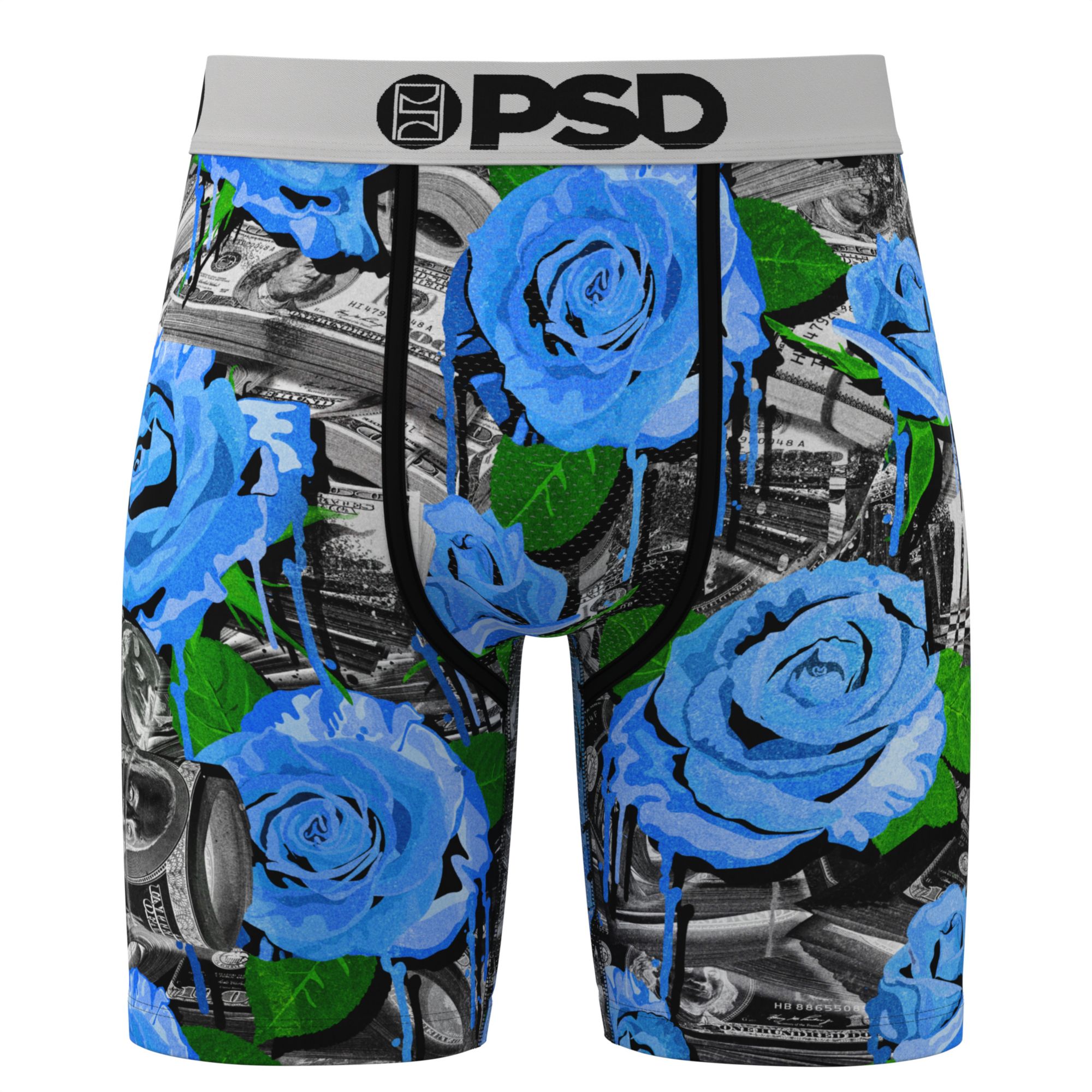 PSD Underwear Men's Rose Drippin Boxer Briefs product image