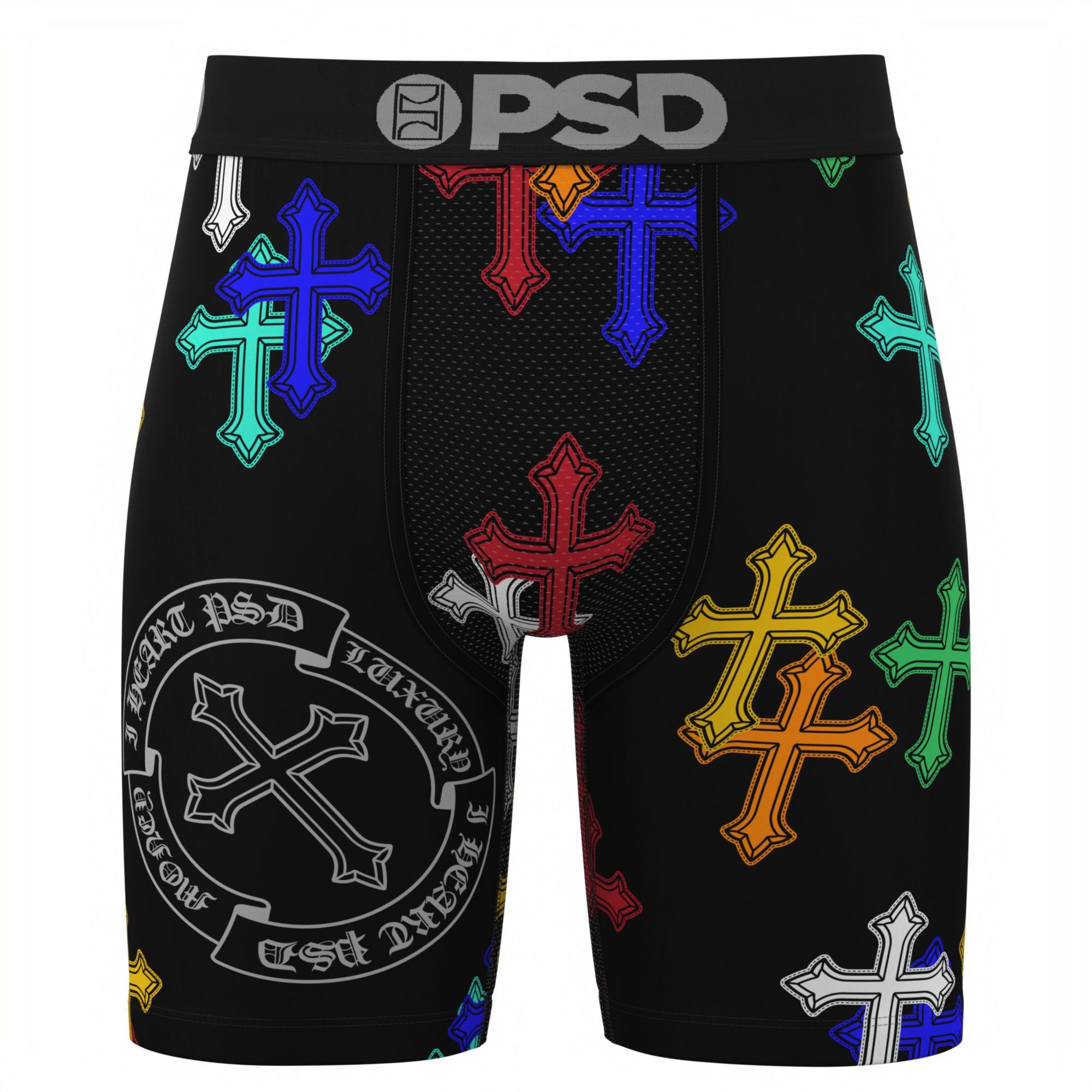 PSD Underwear Men's Steel Hearts Boxer Briefs product image