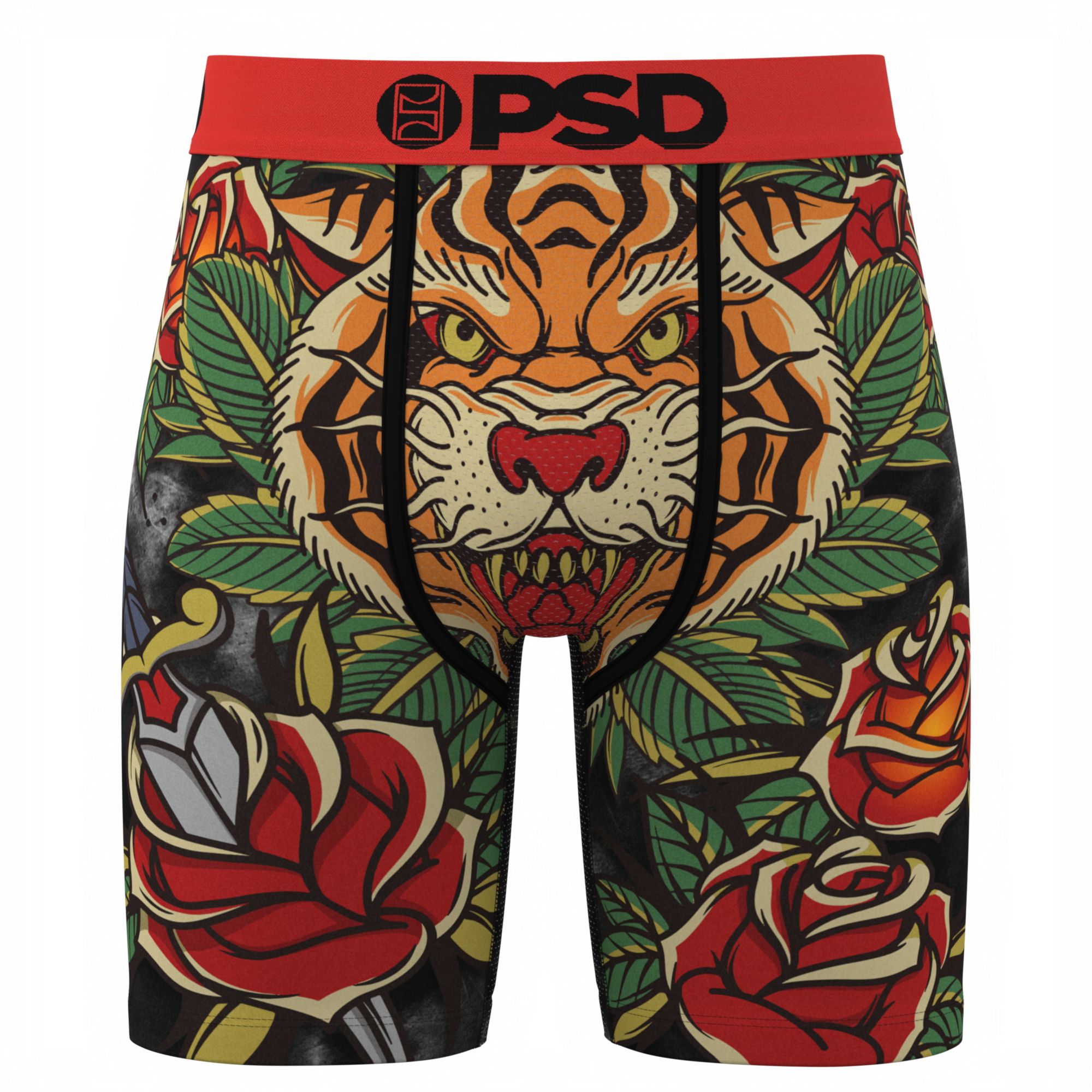 PSD Underwear Men's Tiger Strength Boxer Briefs product image