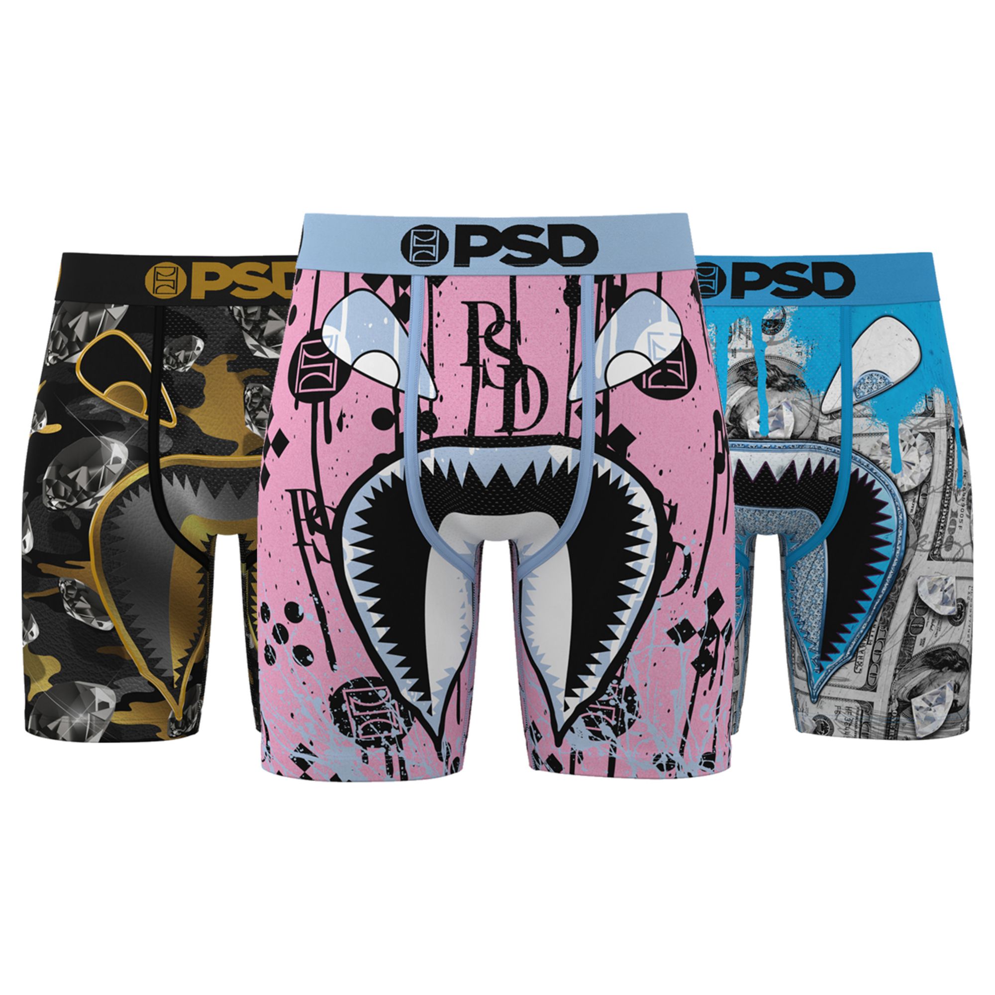 PSD Underwear Men's Warface Vibes Boxer Briefs - 3 Pack product image