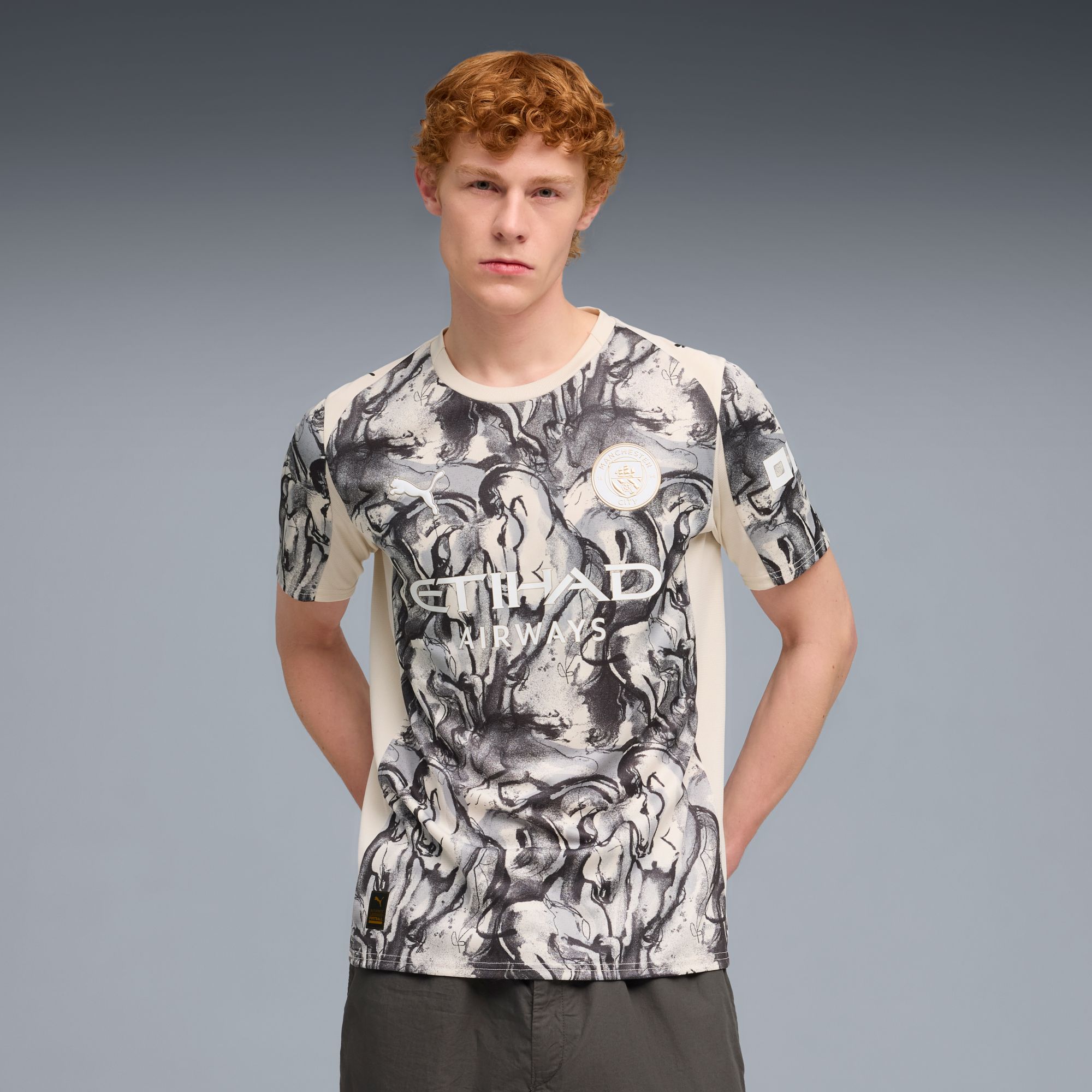 PUMA Adult Manchester City 2025-26 Year of the Horse Replica Jersey product image