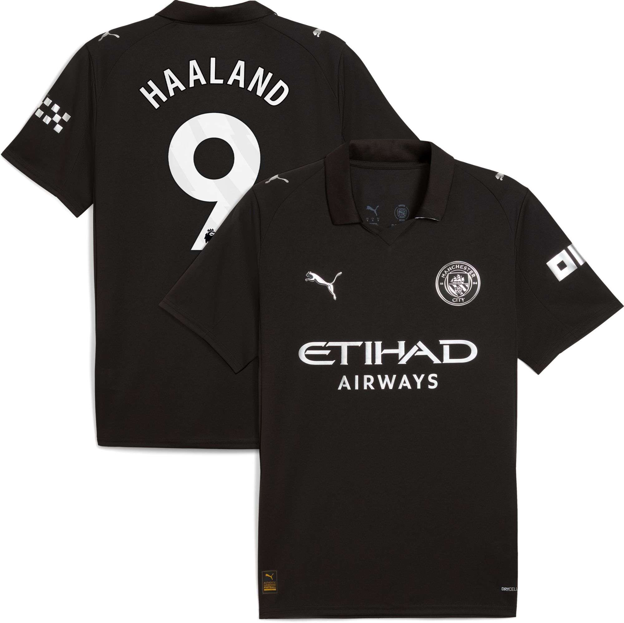 PUMA Adult Manchester City Erling Halaand #9 2025 Away Replica Jersey product image