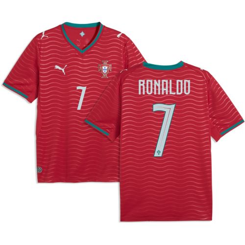 PUMA Youth Portugal Cristiano Ronaldo #7 2026 Home Replica Jersey