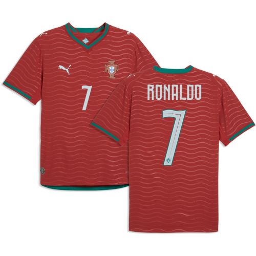 PUMA Youth Portugal Cristiano Ronaldo #7 2026 Home Replica Jersey