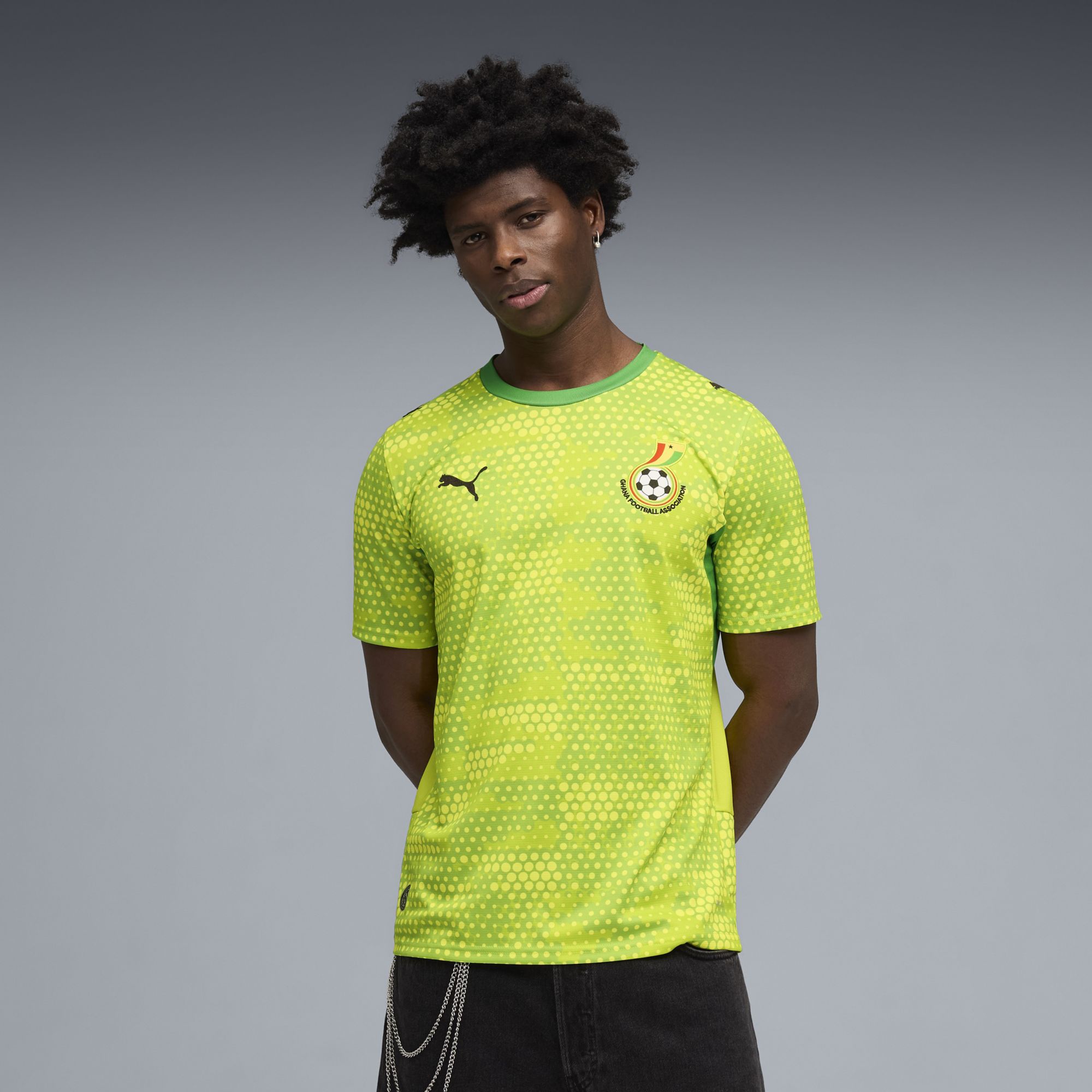 PUMA Adult Ghana Green 2026 Special Goalkeeper Jersey | Dick's