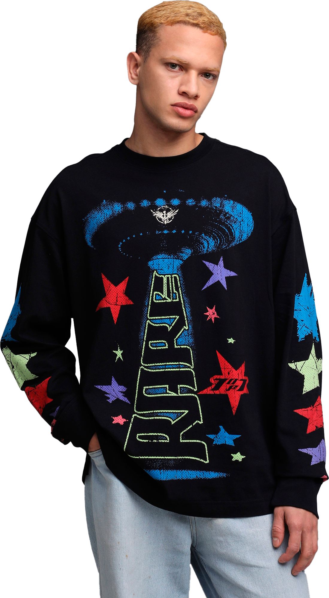 PUMA Men's LaMelo Star Vision Long Sleeve Graphic T-Shirt product image