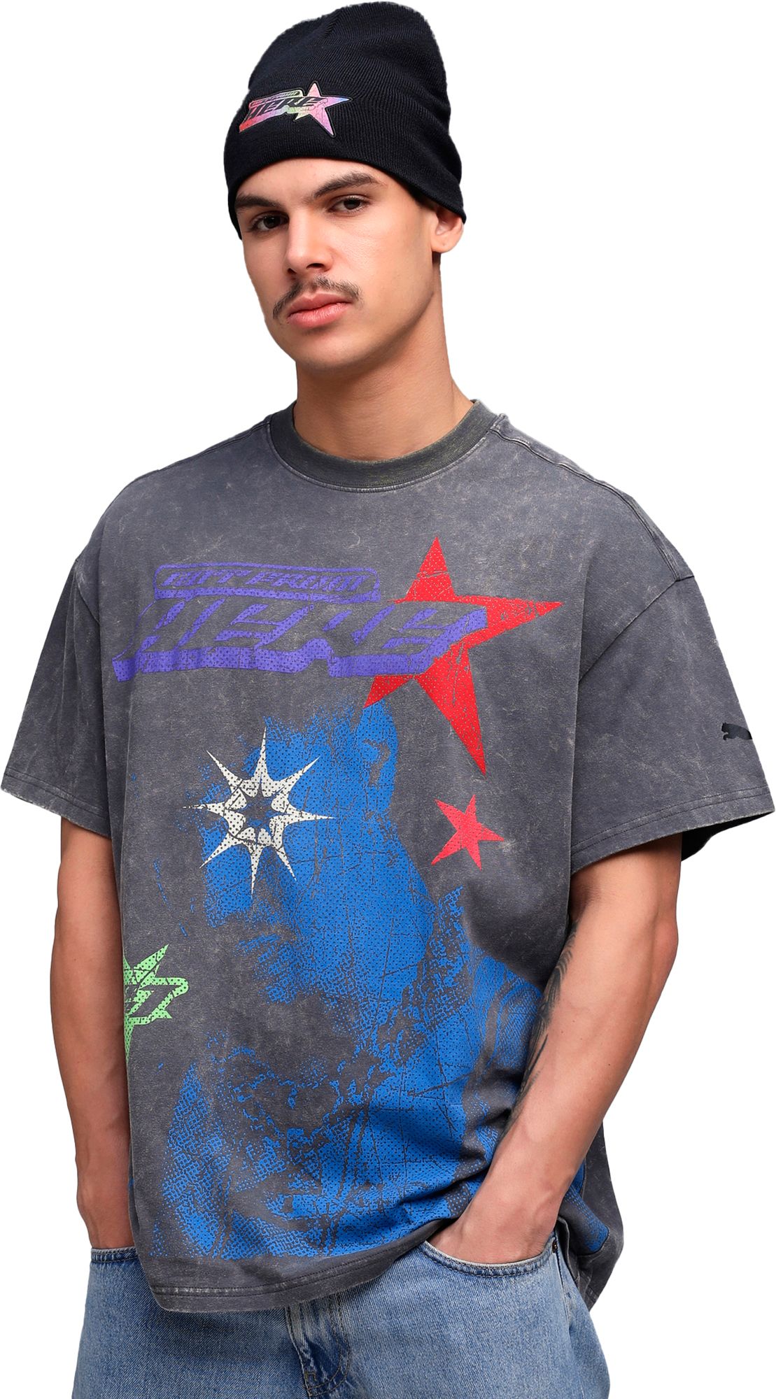 PUMA Men's LaMelo Star Vision Short Sleeve Graphic T-Shirt product image