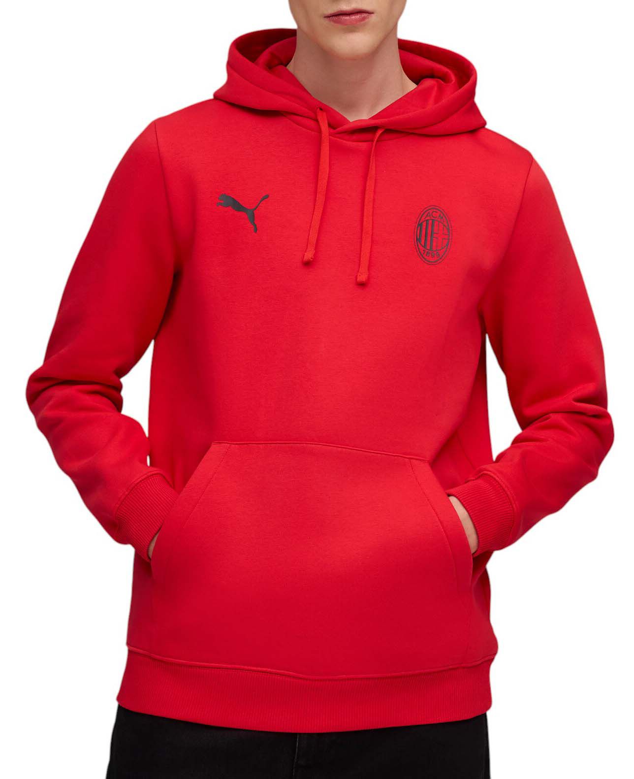 PUMA Men's AC Milan Red Logo Hoodie product image