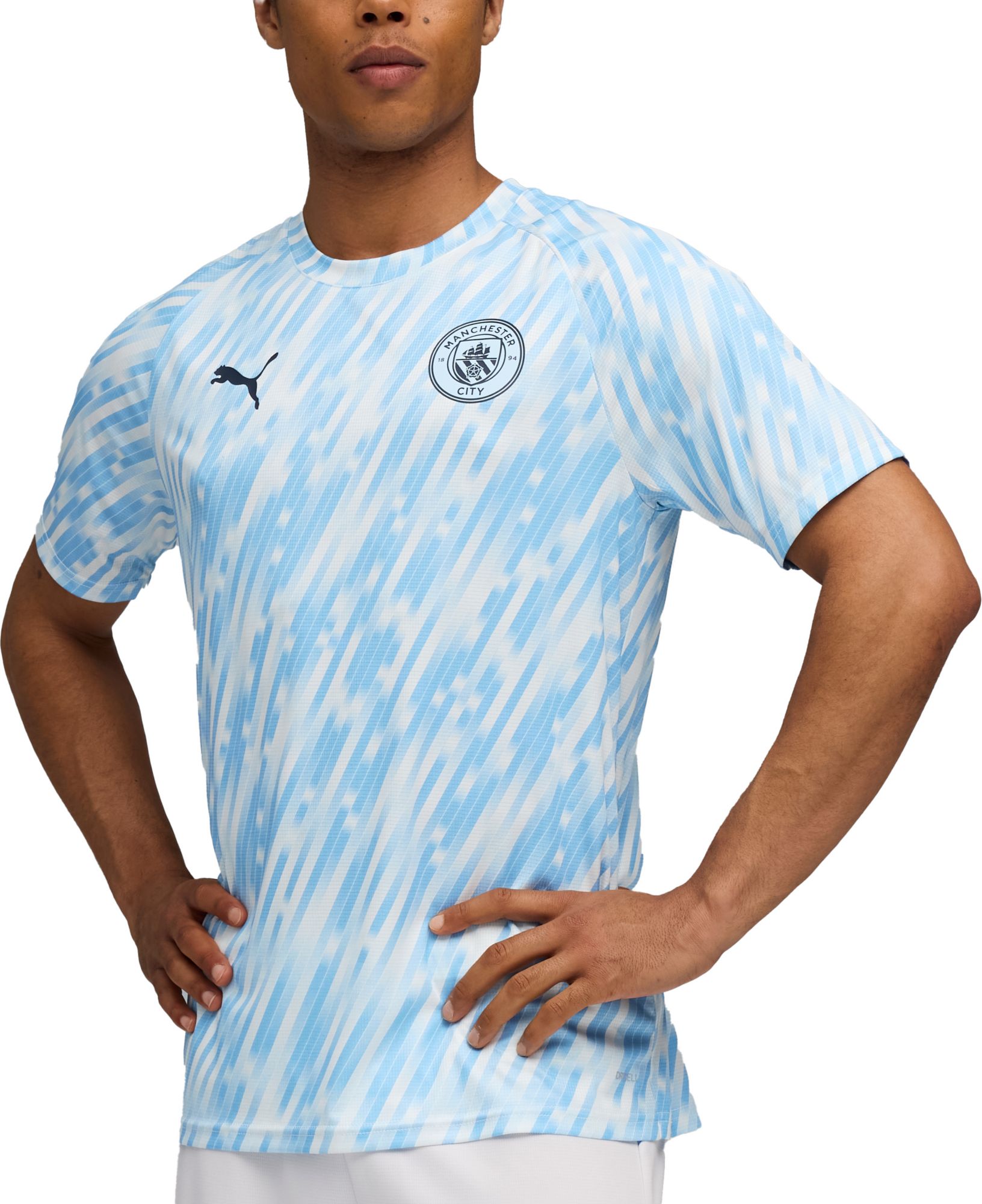 PUMA Men's Manchester City Black Home Prematch Jersey product image