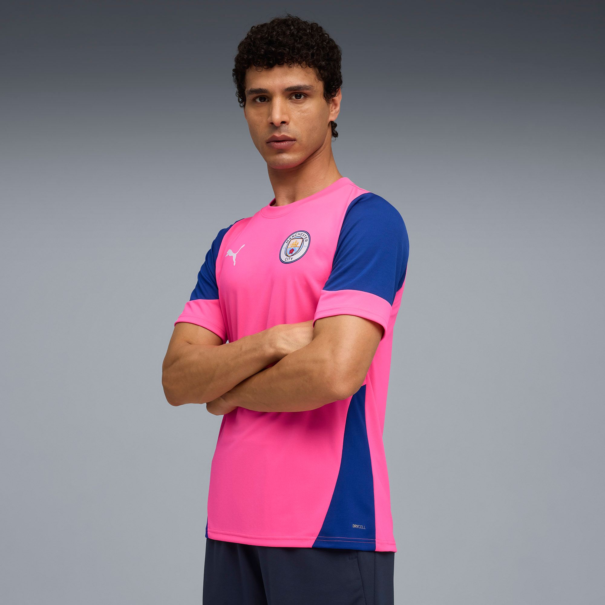 PUMA Men's Manchester City Pink Alternate Training Jersey product image