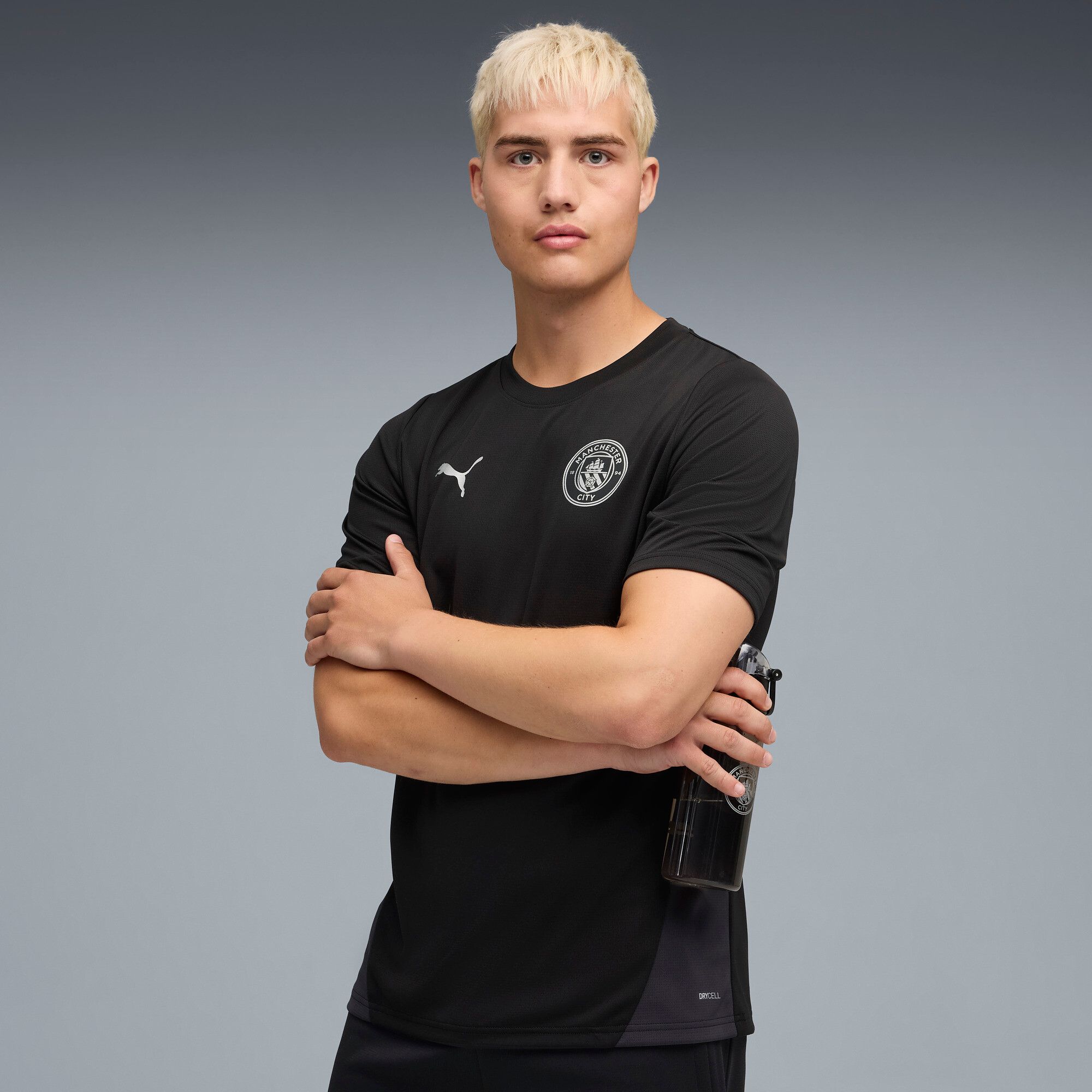 PUMA Men's Manchester City Black Away Training Jersey product image