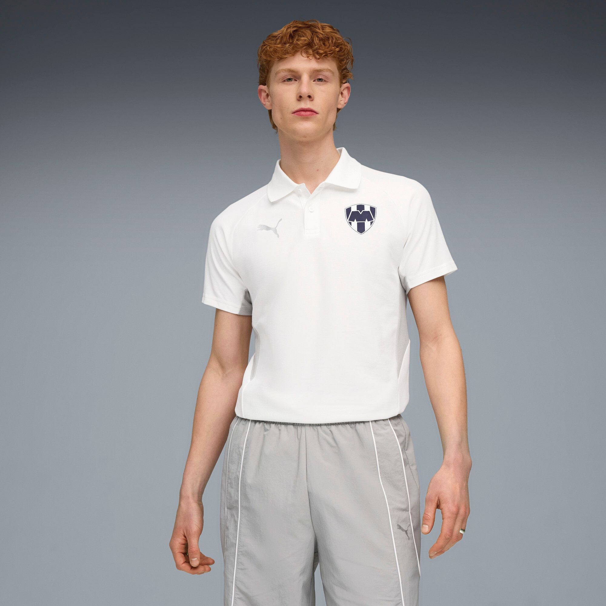 PUMA Men's CF Monterrey White Logo Polo product image