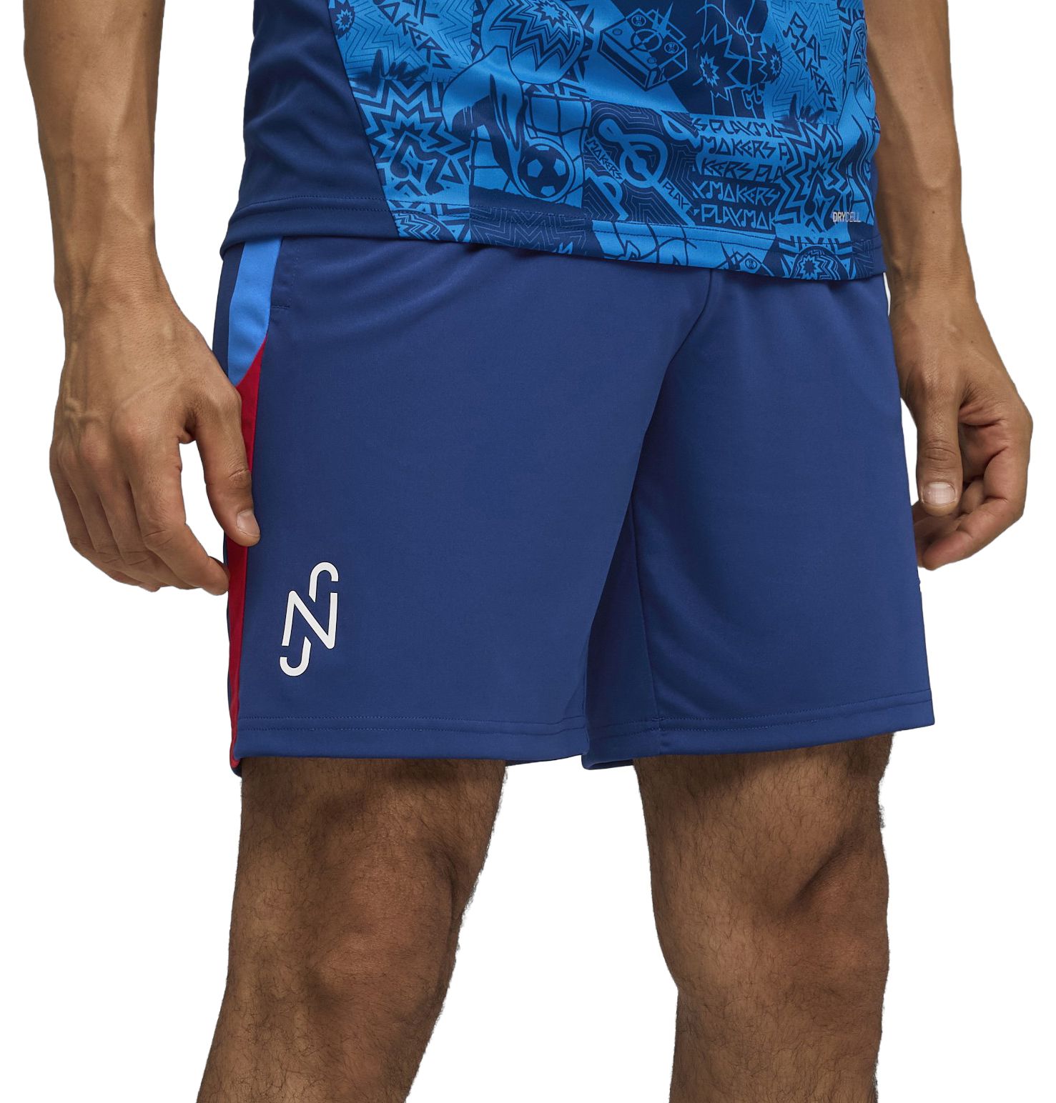 PUMA Adult Neymar Jr. Blue Graphic Shorts product image