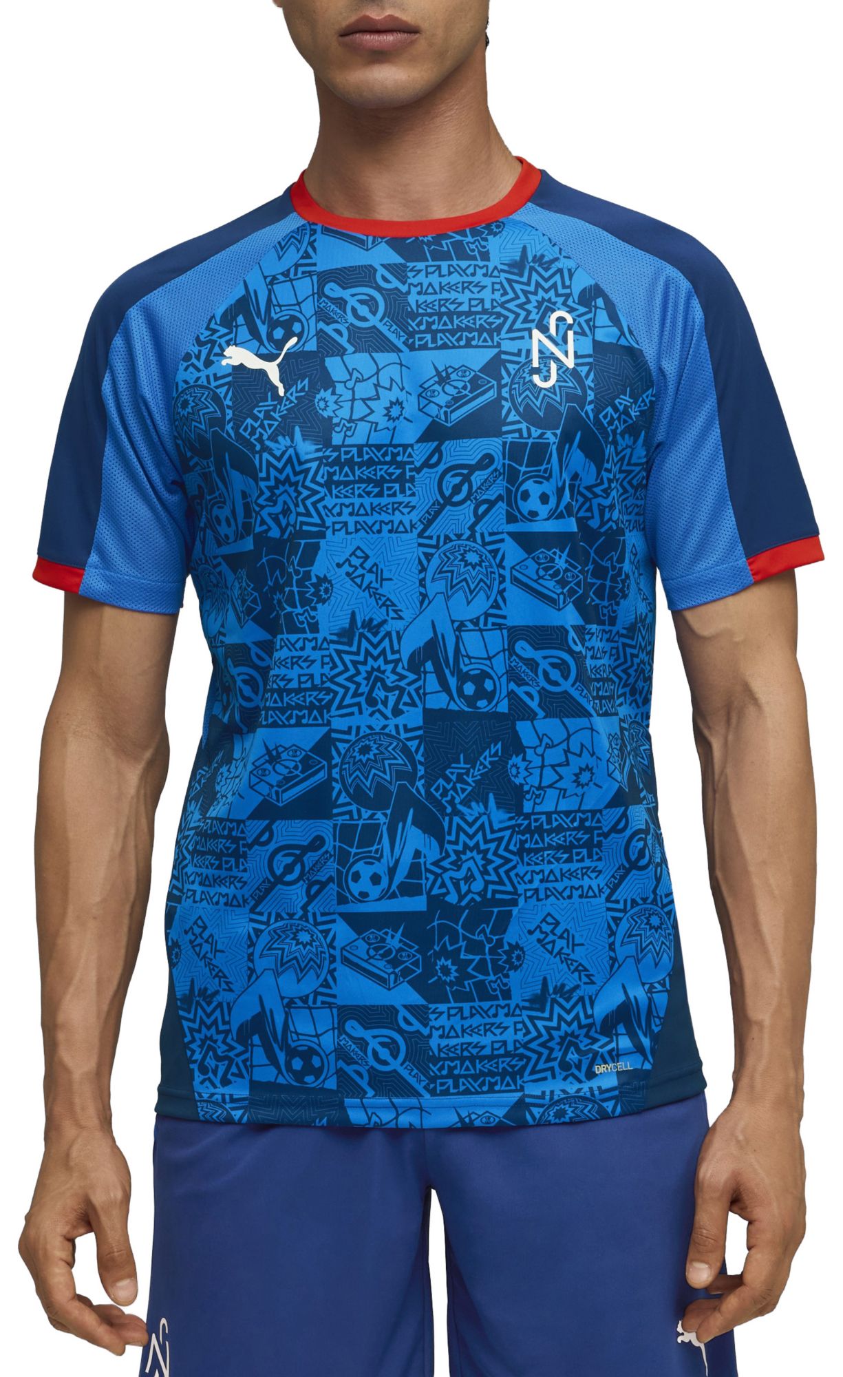 PUMA Adult Neymar Jr. Blue Graphic Jersey product image