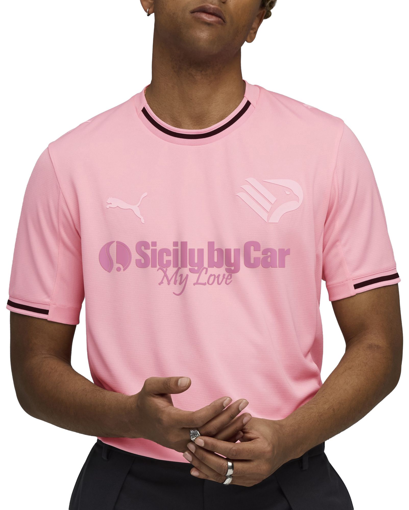 PUMA Men's Palermo Pink Replica Home Jersey product image