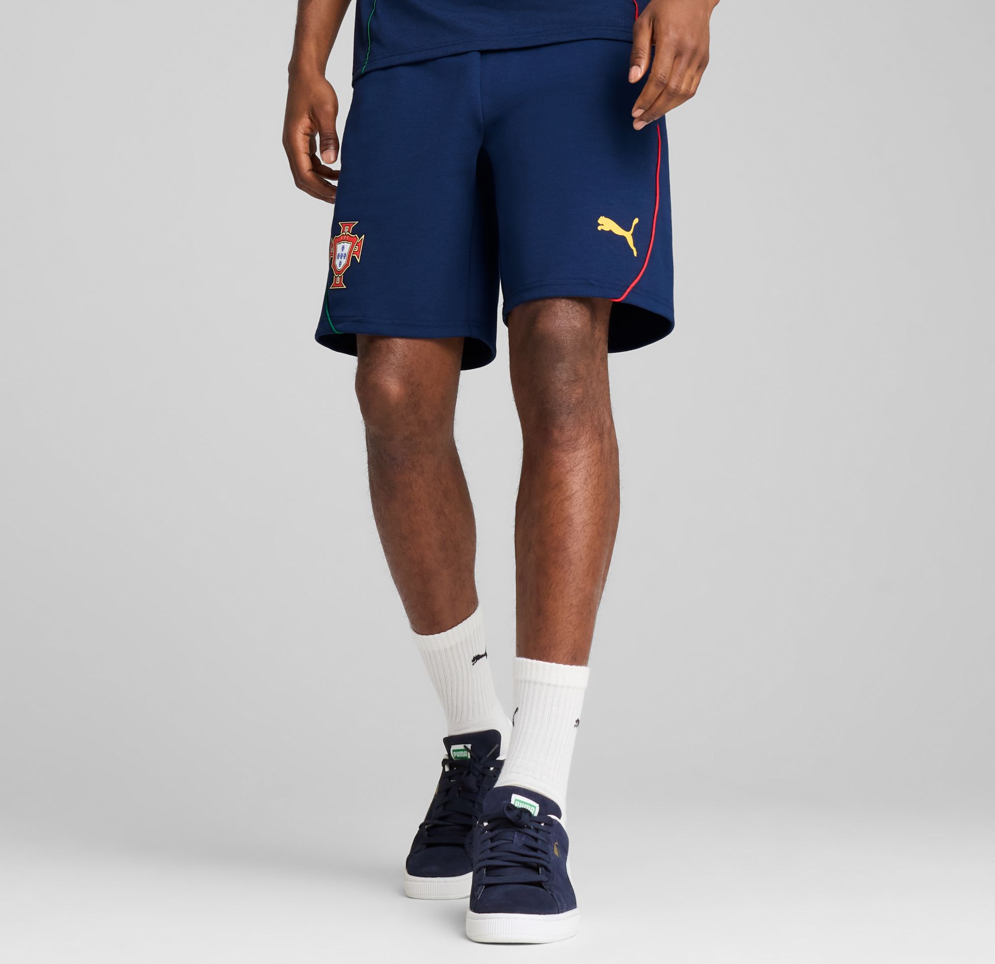 PUMA Men's Portugal 2025 Blue Casuals Shorts product image