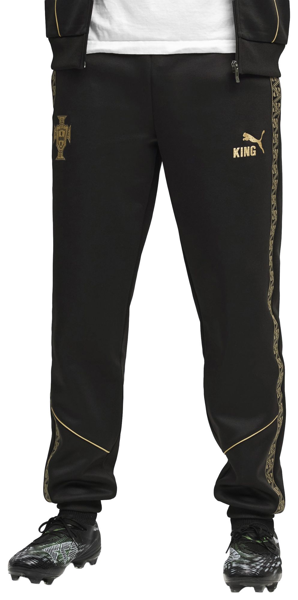 PUMA Men's Portugal Black Pre-Match Pants product image