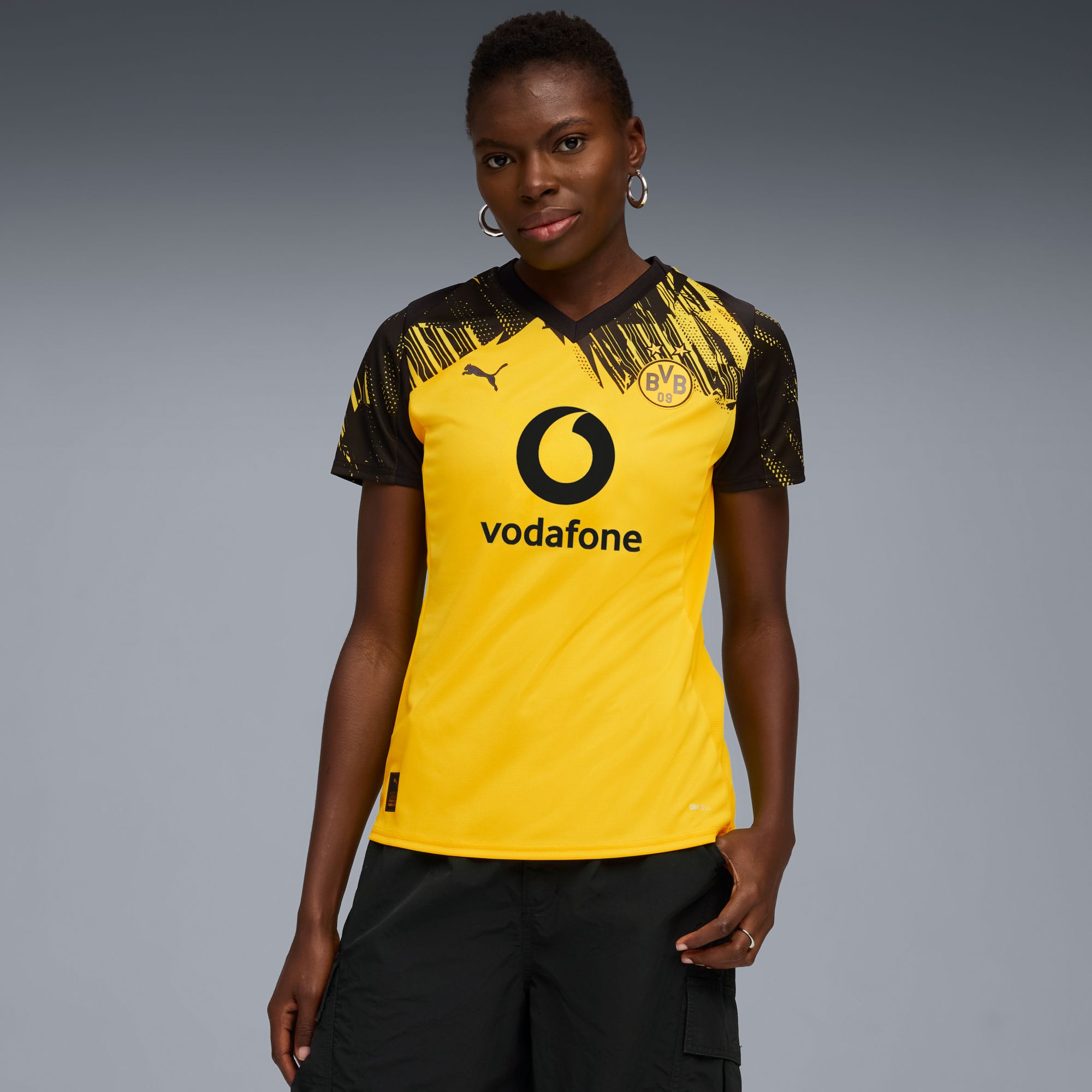 PUMA Women's Borussia Dortmund Yellow Home Replica Jersey product image