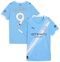 PUMA Women's Manchester City Erling Haaland #9 2025 Home Replica