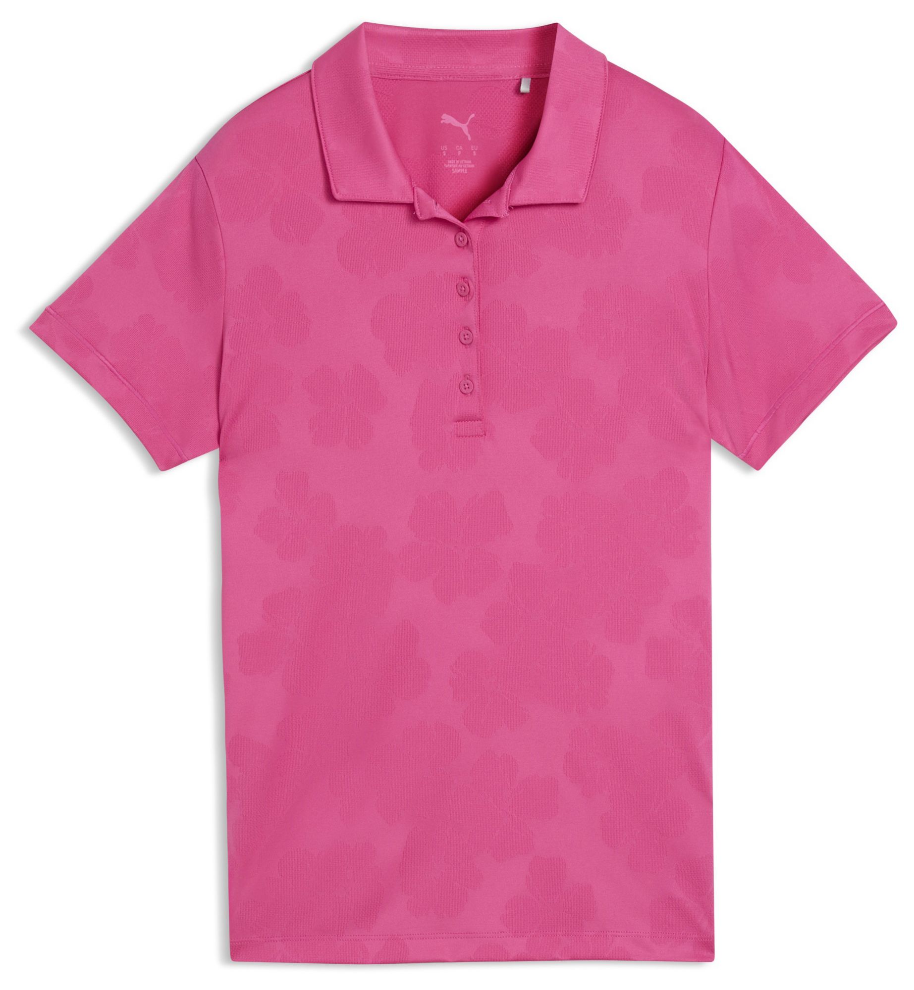 PUMA Women's Floral Lace Jacquard Golf Polo product image