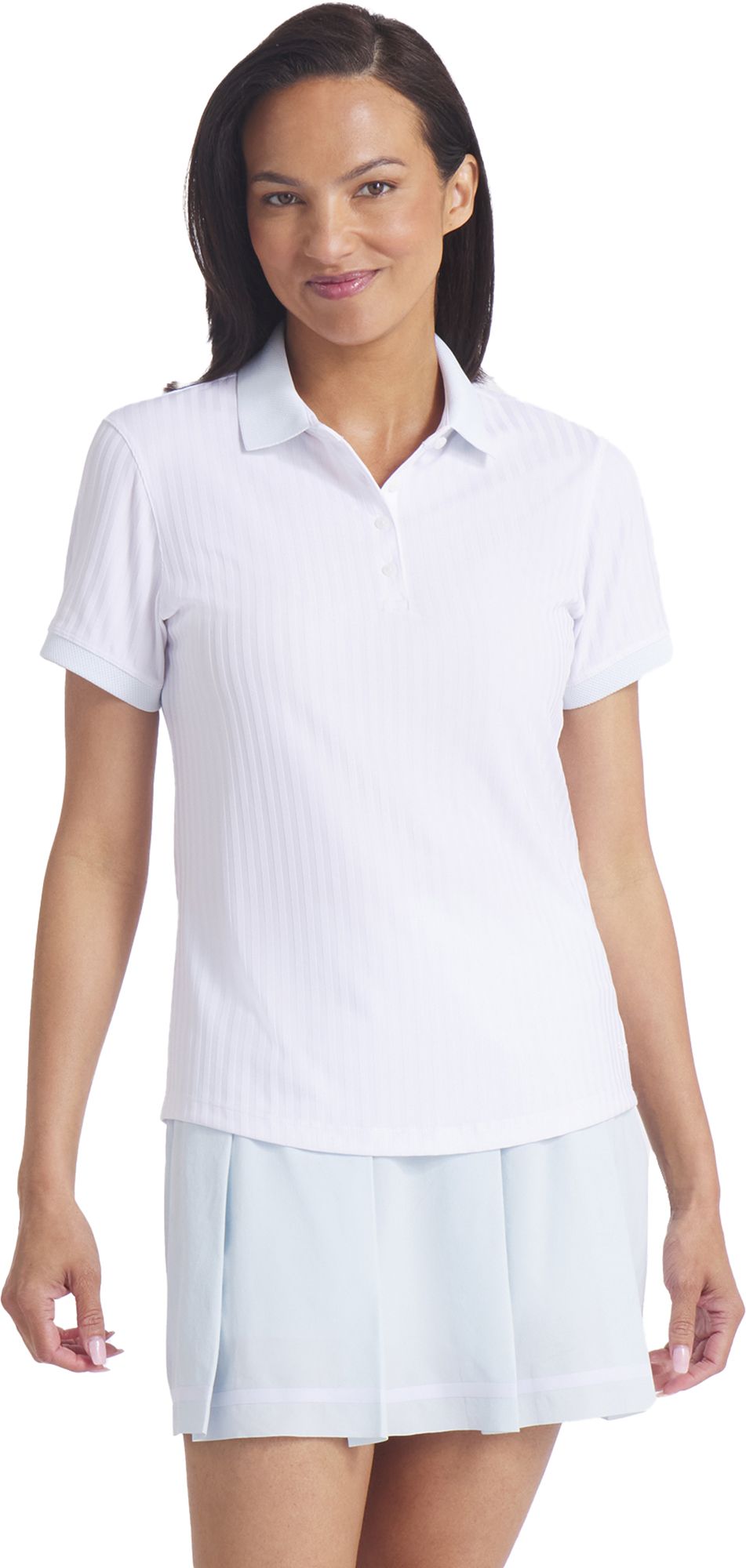 PUMA Women's MATTR Stripe Jacquard Golf Polo product image