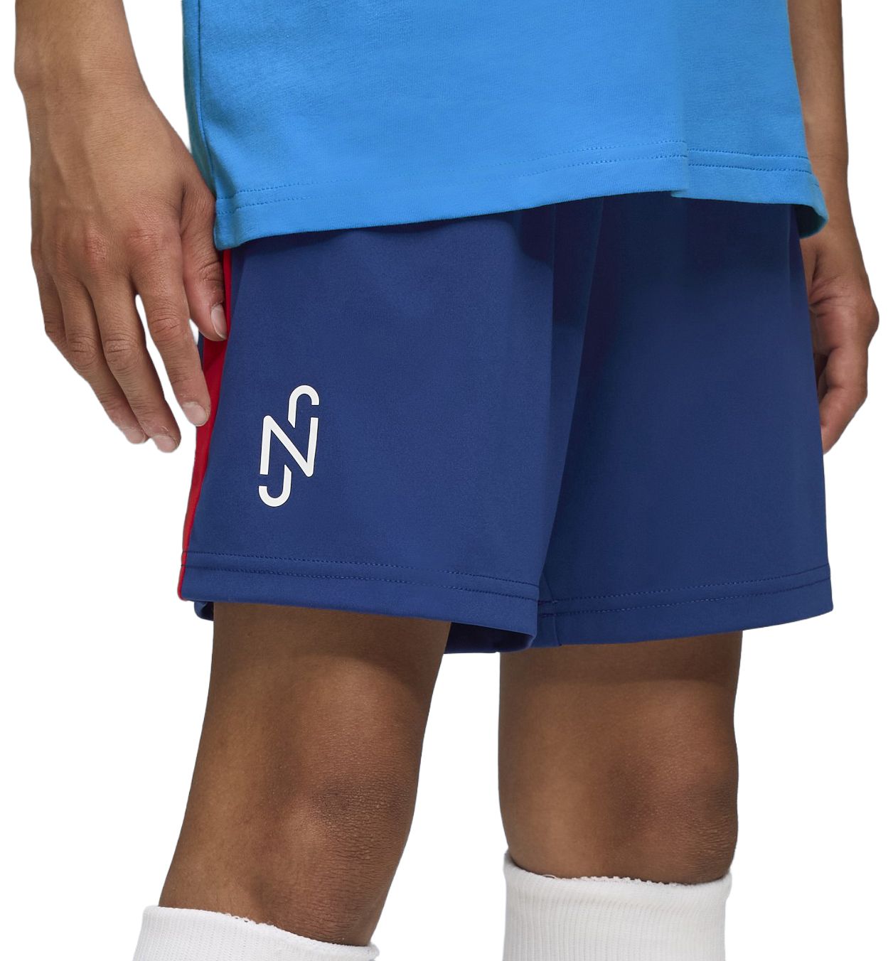 PUMA Youth Neymar Jr. Blue Graphic Shorts product image