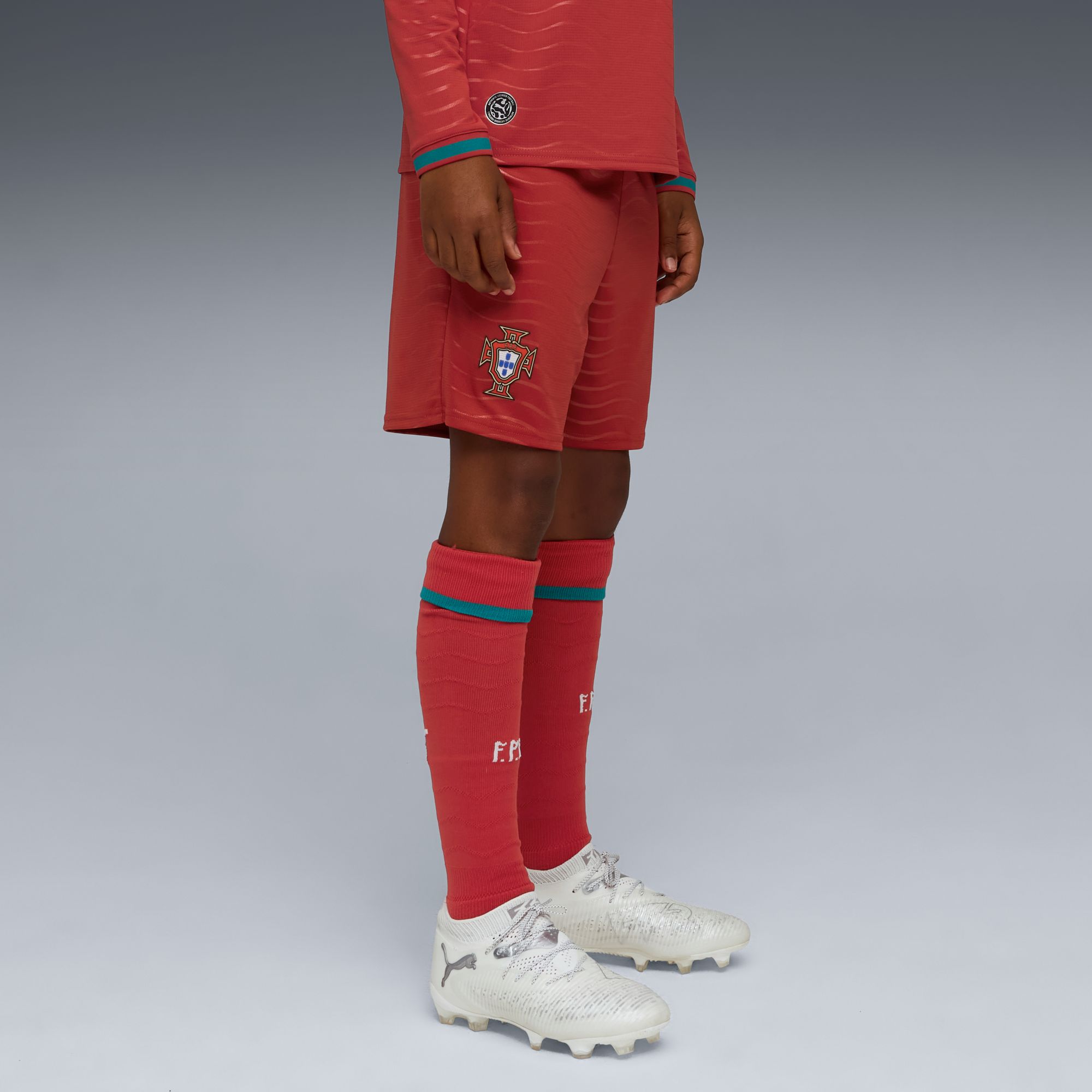 PUMA Youth Portugal 2026 Home Replica Shorts product image