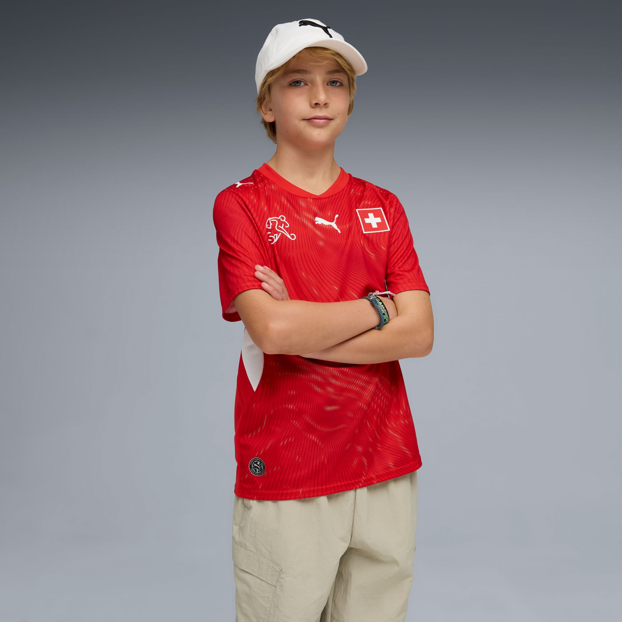 PUMA Youth Switzerland 2026 Home Replica Jersey product image