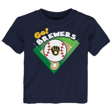 sorry, MLB Team Apparel Toddler Milwaukee Brewers Navy Ballin' Tee is currently out of stock
