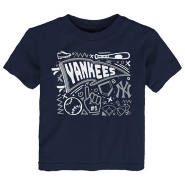 sorry, MLB Team Apparel Toddler New York Yankees Navy Ballpark Fun T-Shirt is currently out of stock